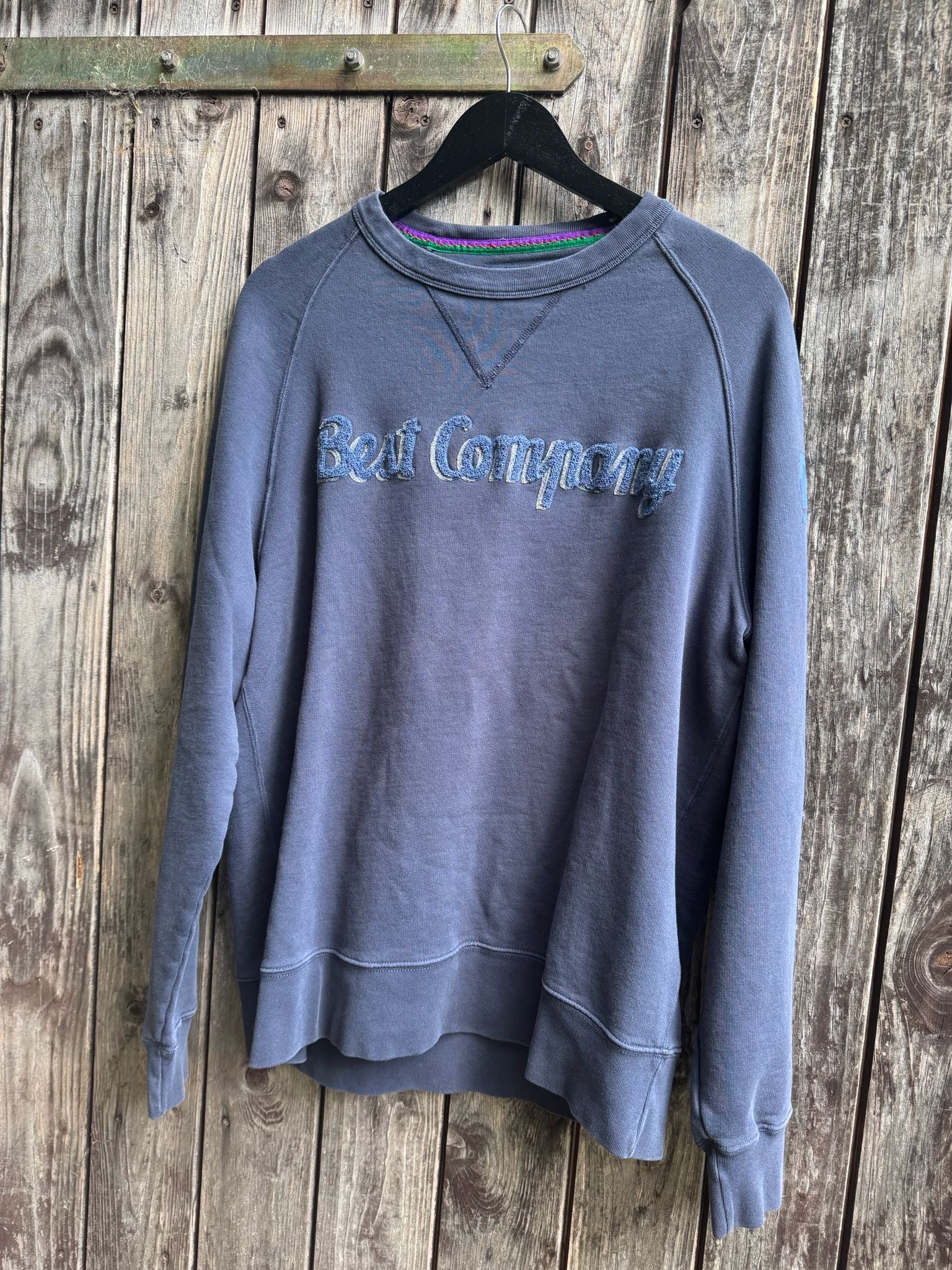 Best Company Sweatshirt Slate Blue – Ansicht 1