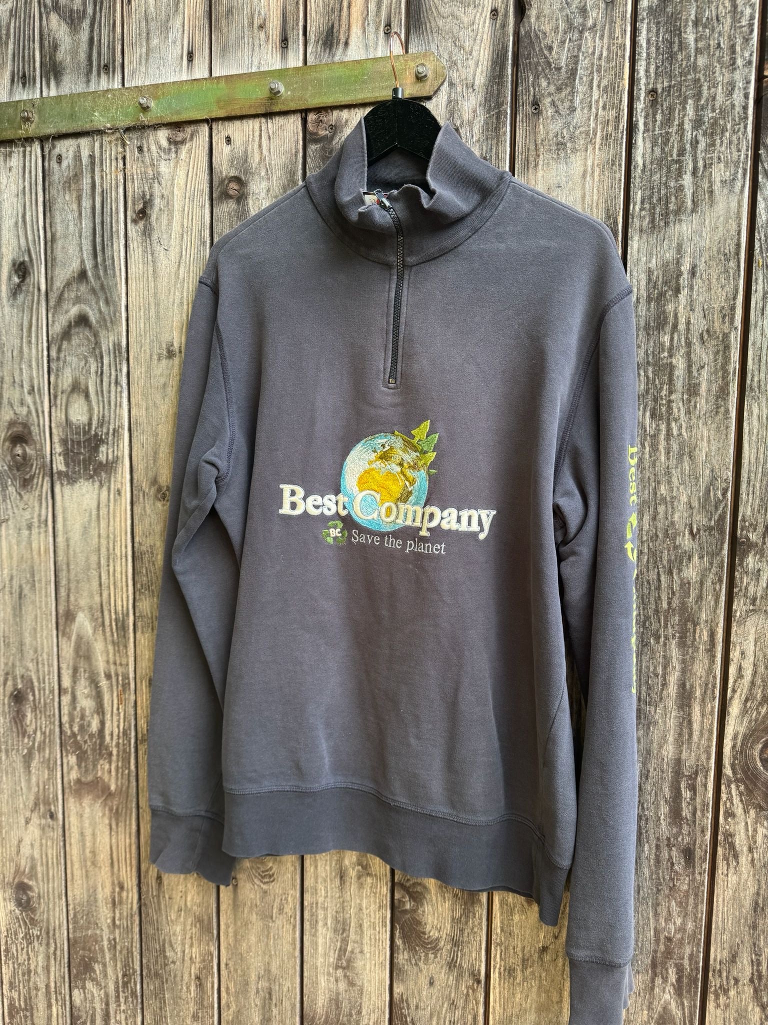Best Company Sweatshirt Black/Grey – Ansicht 1