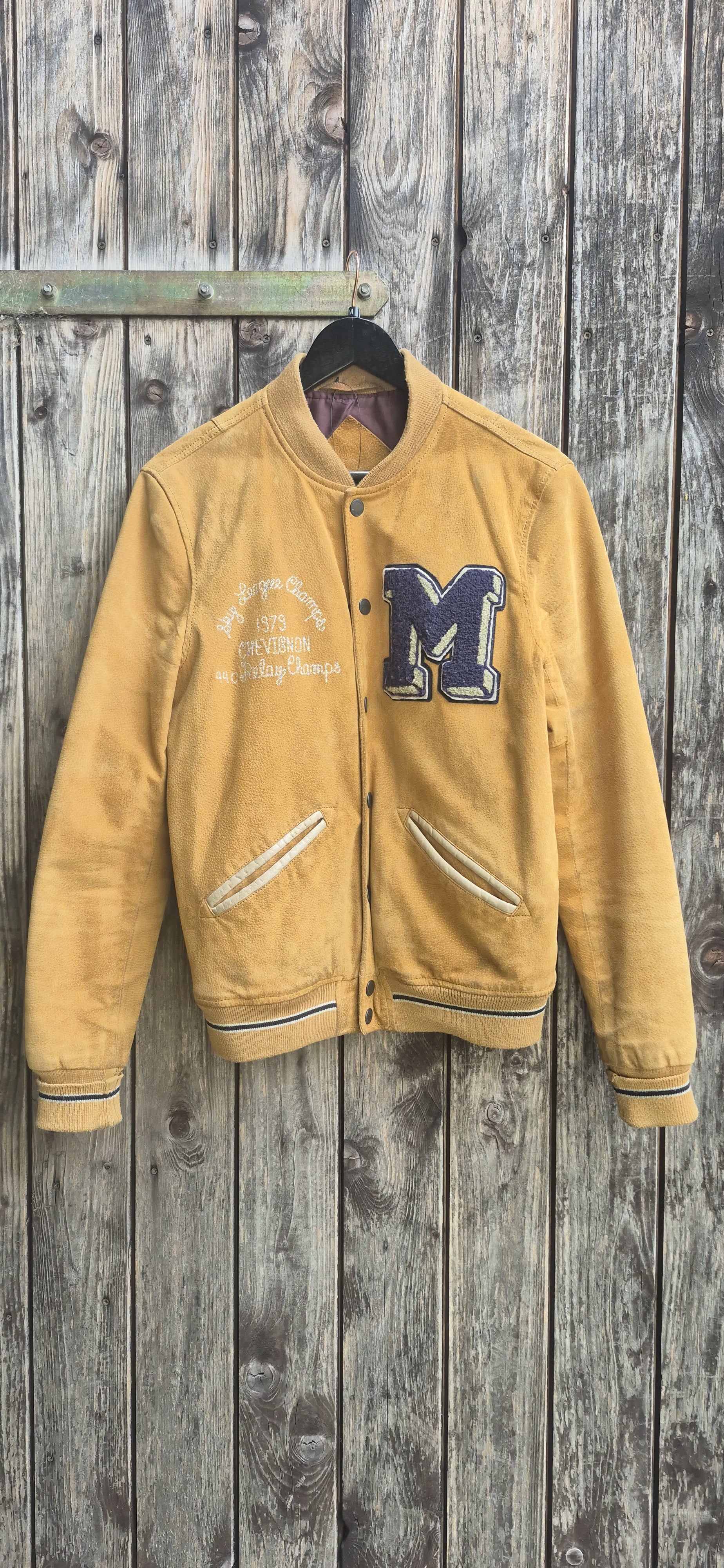 Chevignon College Lederjacke