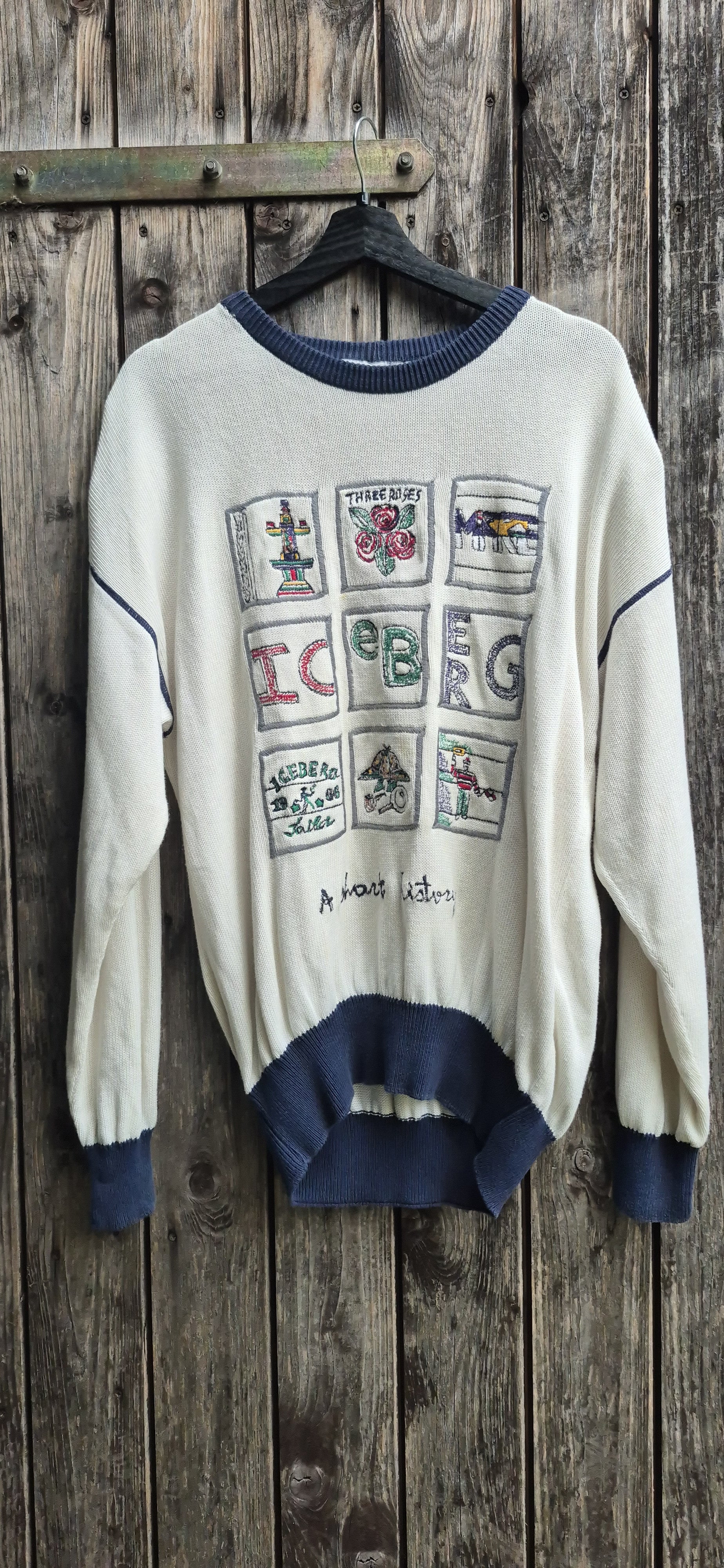 Iceberg Three Roses Sweater