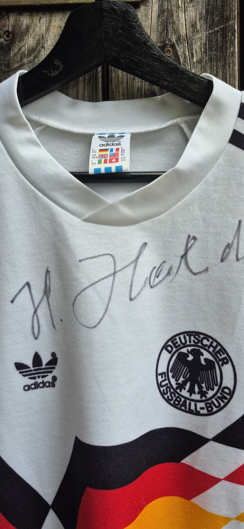 Adidas Originals DFB Trikot 1990 Original