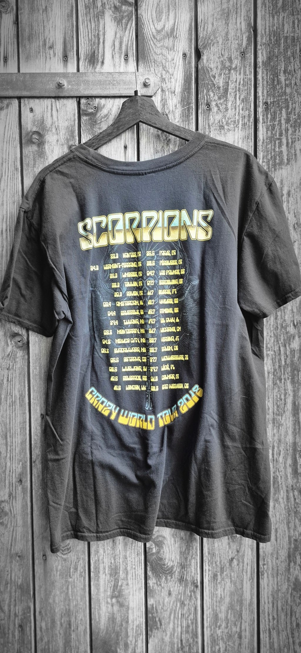 The Scorpions Tour T-Shirt