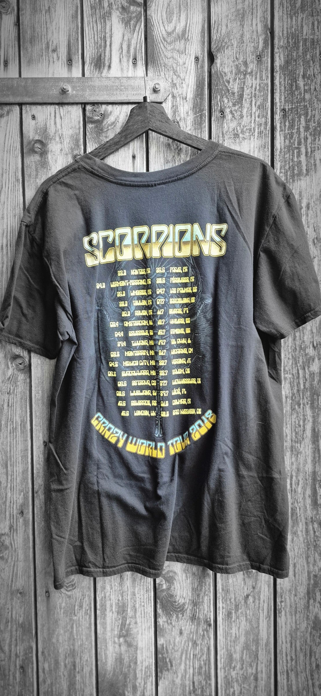 The Scorpions Tour T-Shirt
