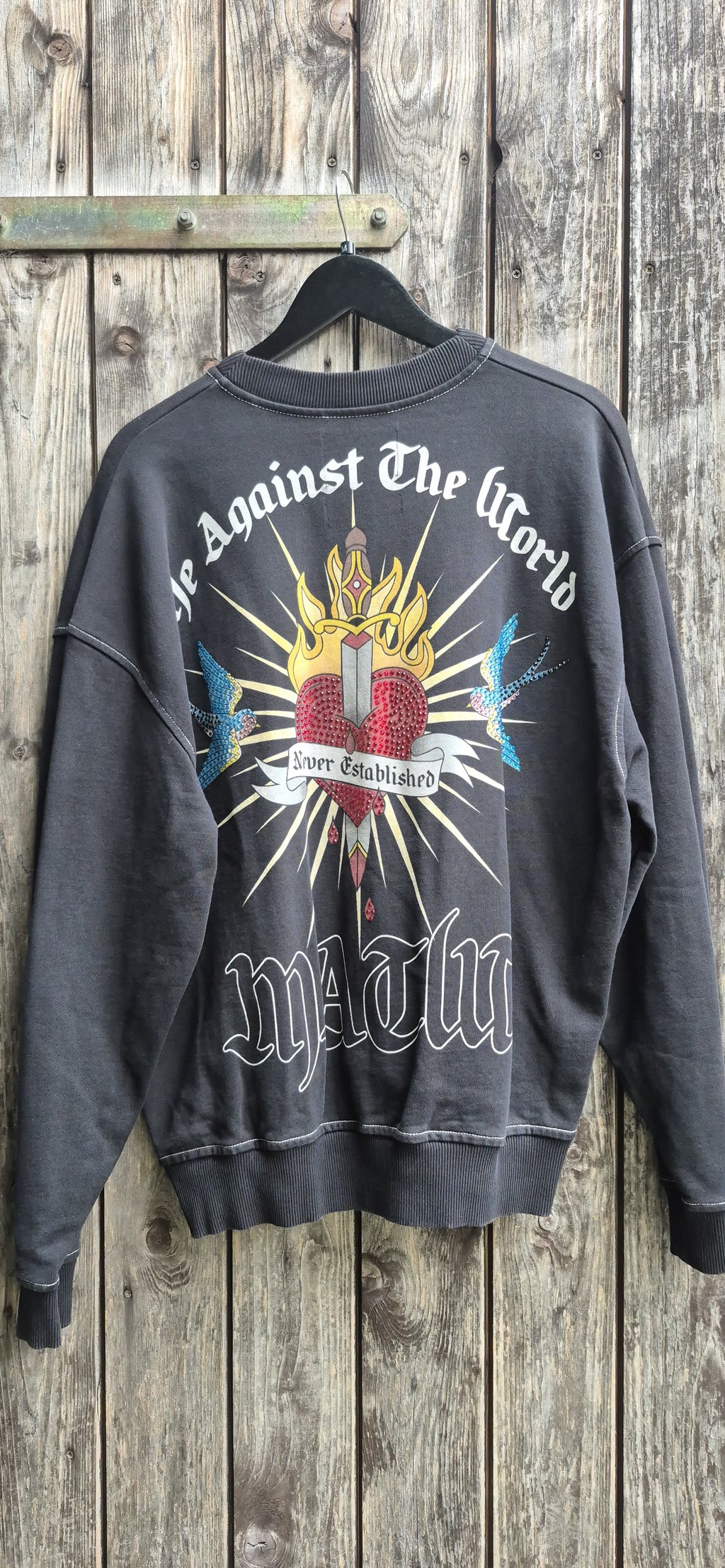 Maluu × Review Oversized Hoodie – Ansicht 2