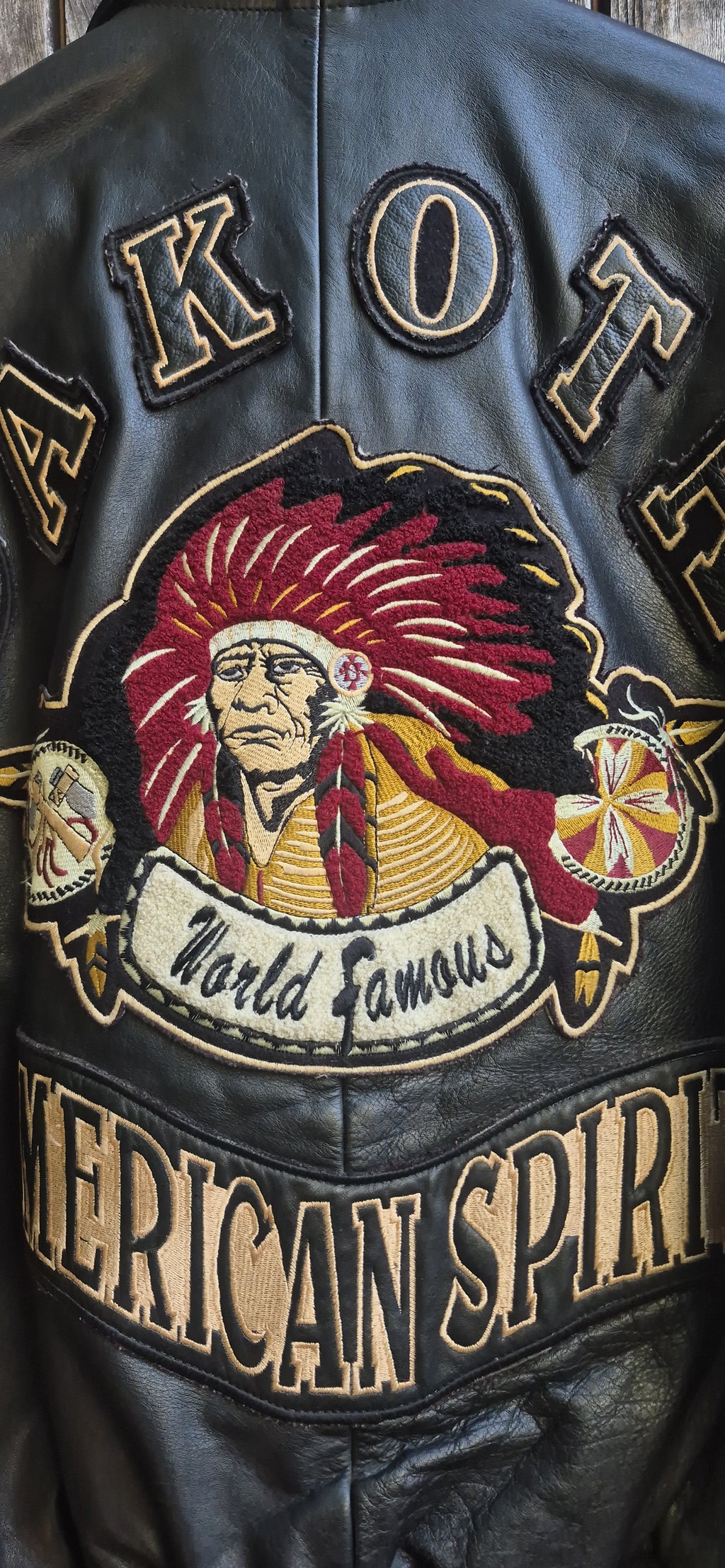 Dakota Lederjacke "American Spirit" – Ansicht 3