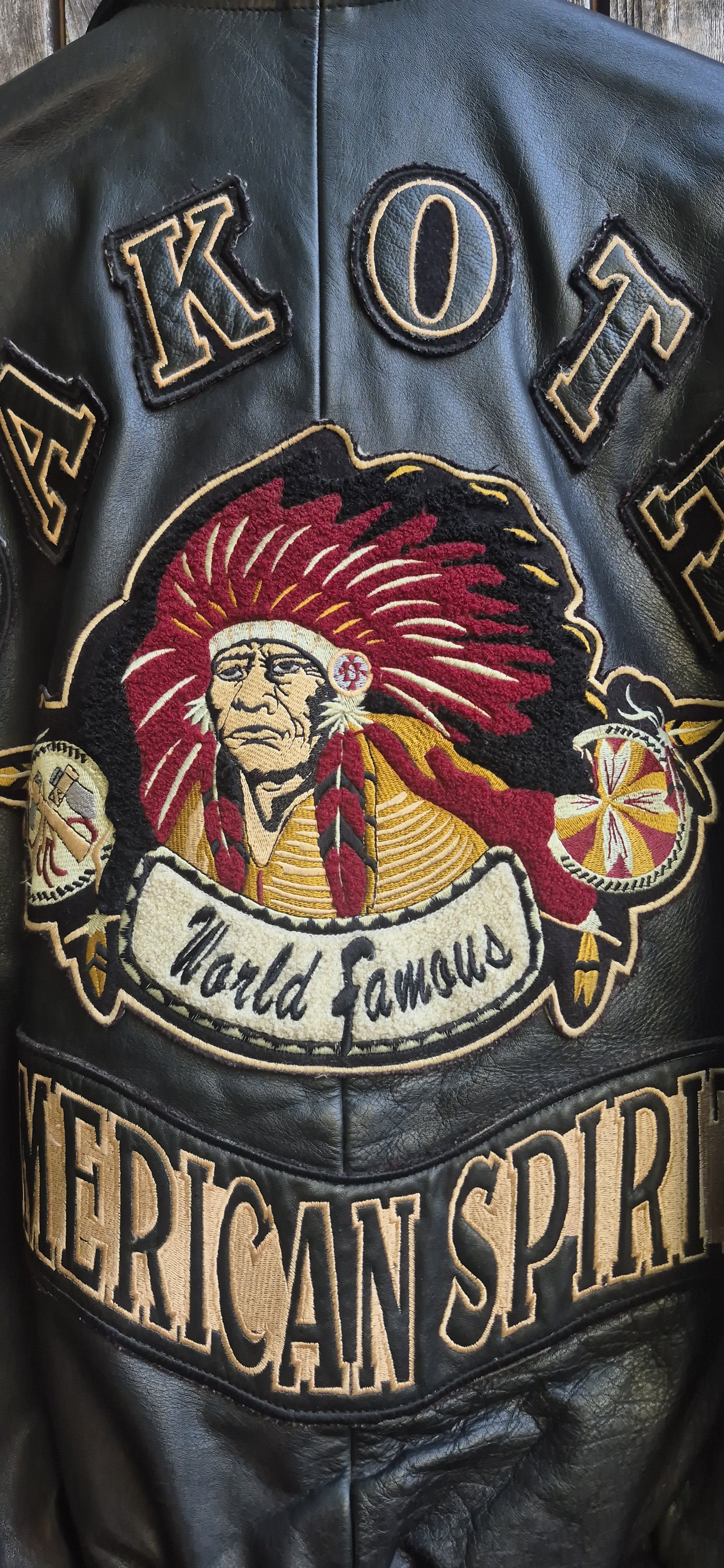 Dakota Lederjacke "American Spirit" – Ansicht 3