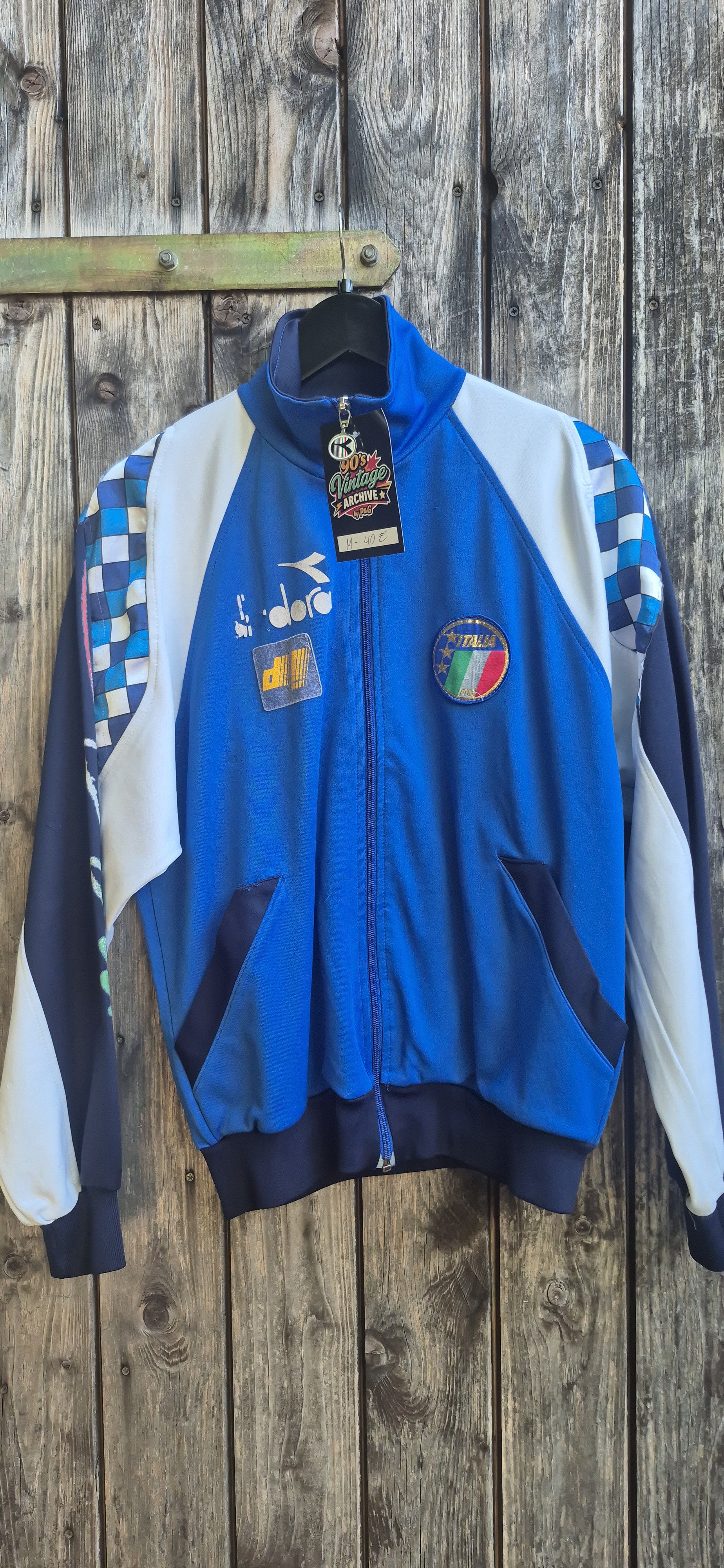 Diadora "Italia" Tracktop – Ansicht 1
