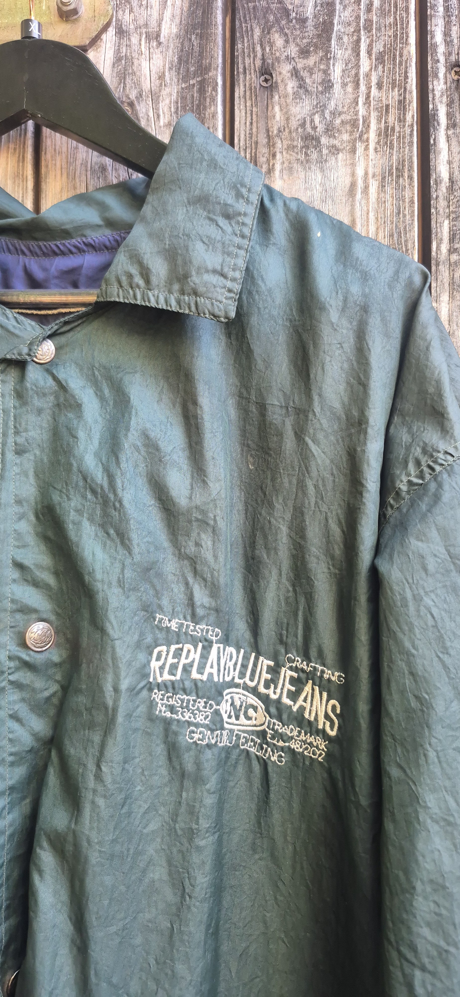 Replay Blue Jeans Jacke – Ansicht 2
