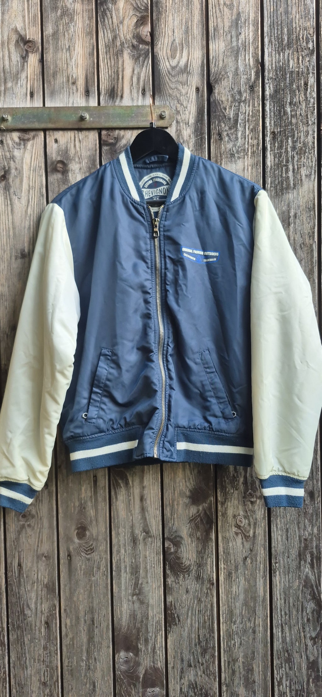 Chevignon Vintage Jacke Blau – Größe M – Ansicht 1