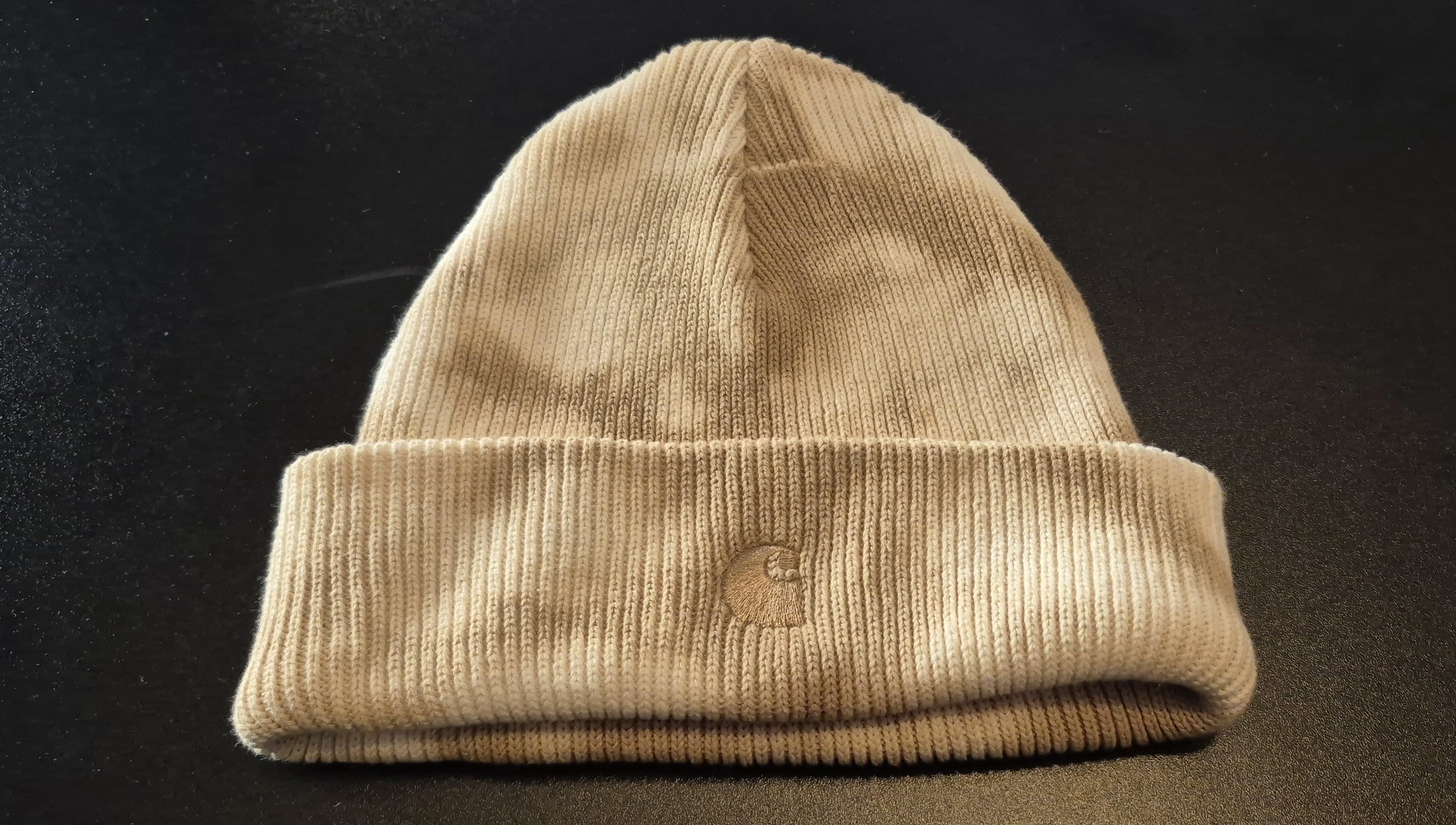 Carhartt Vintage Mütze Beige – Größe One Size