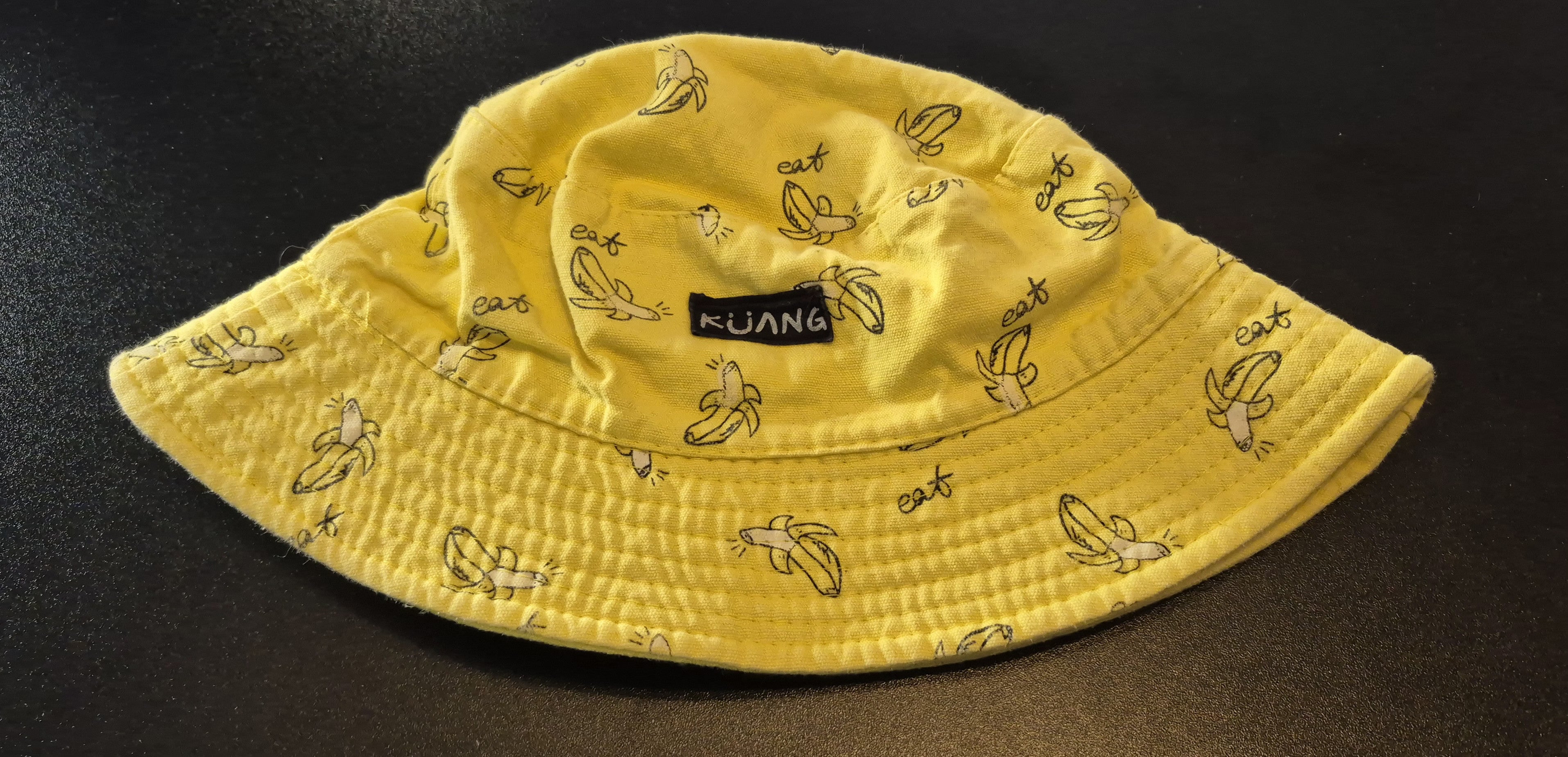 Kuang Vintage Mütze Gelb – Größe One Size