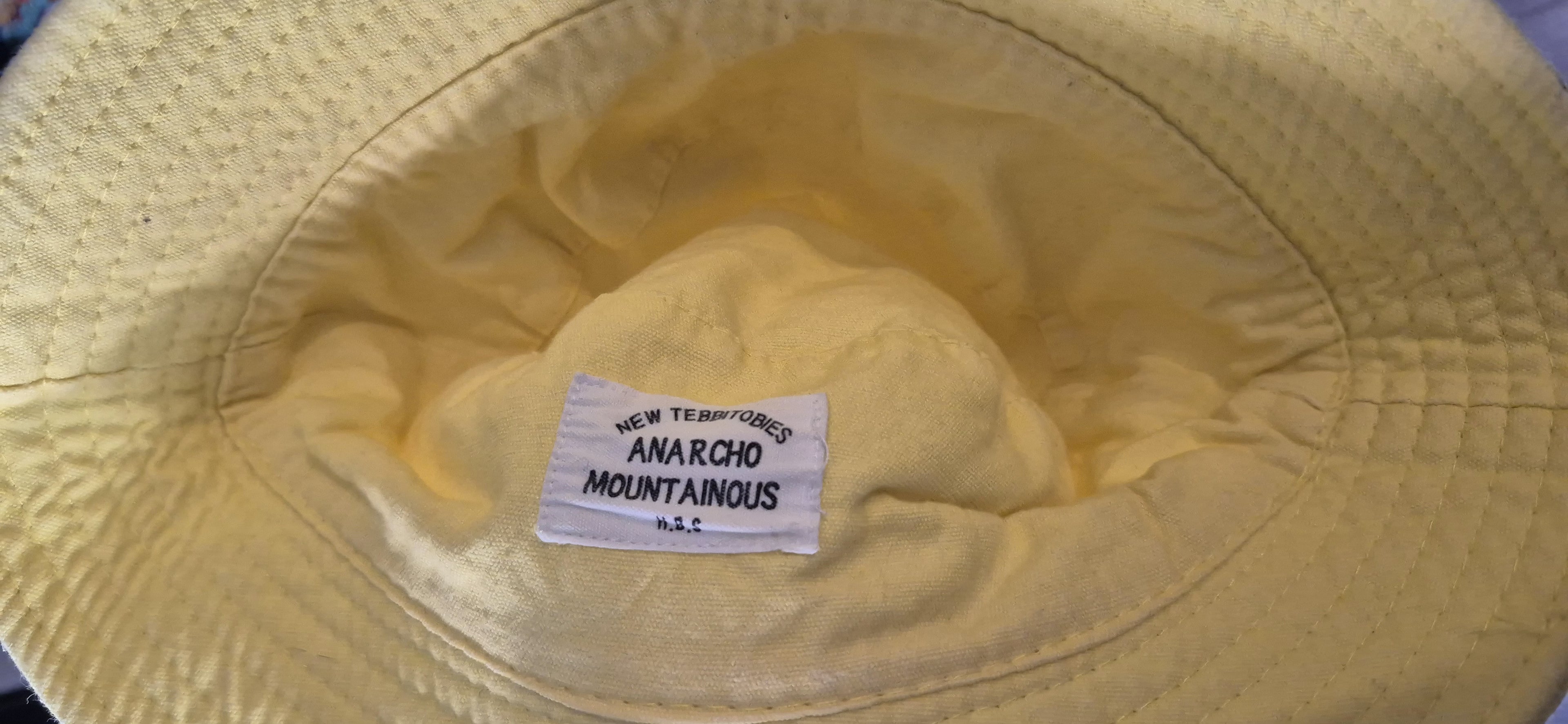 Kuang Vintage Mütze Gelb – Größe One Size