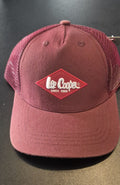 Lee Cooper Vintage Mütze Rot – Größe Verstellbar