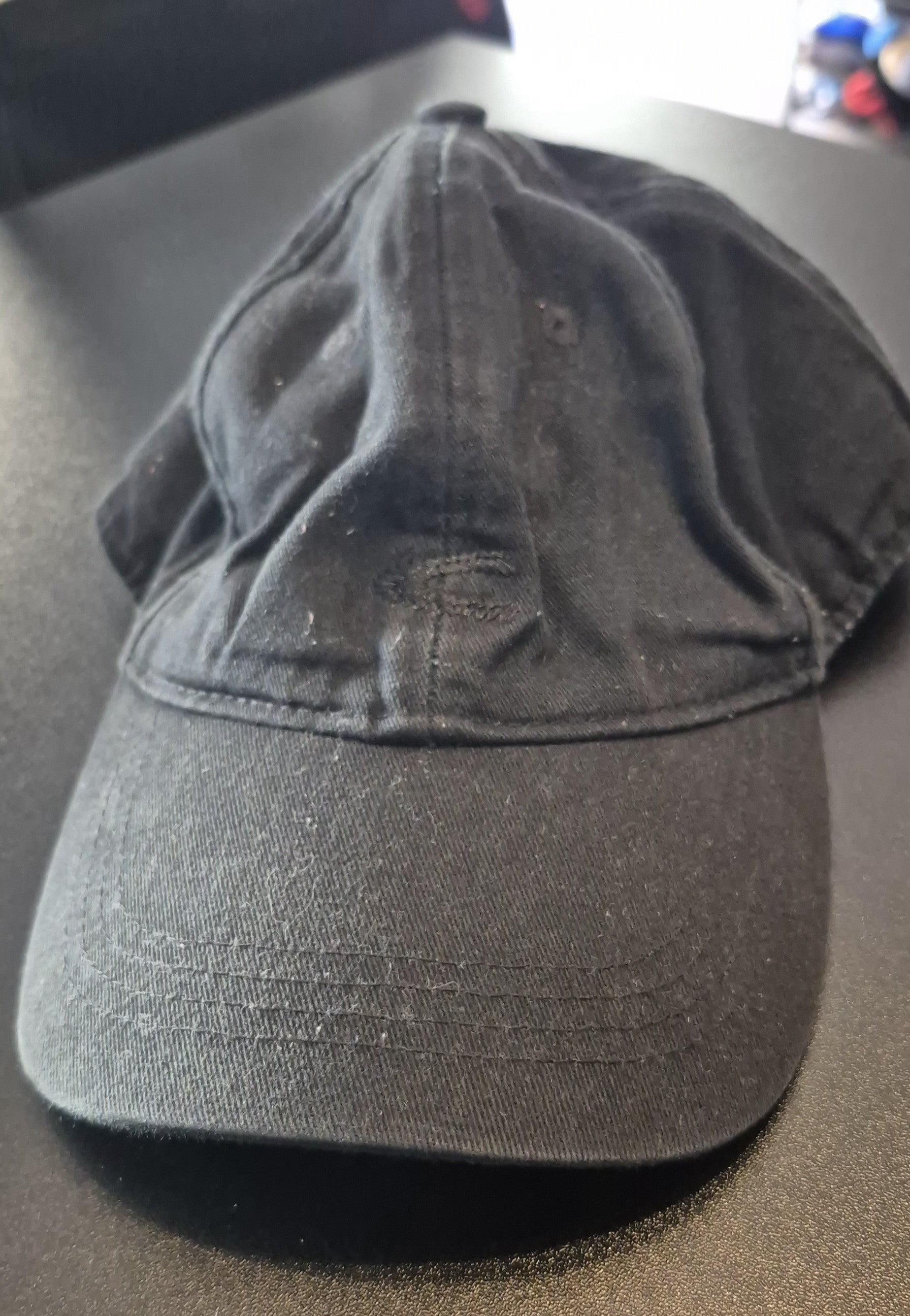 Sonstige Vintage Mütze Schwarz – Größe Verstellbar