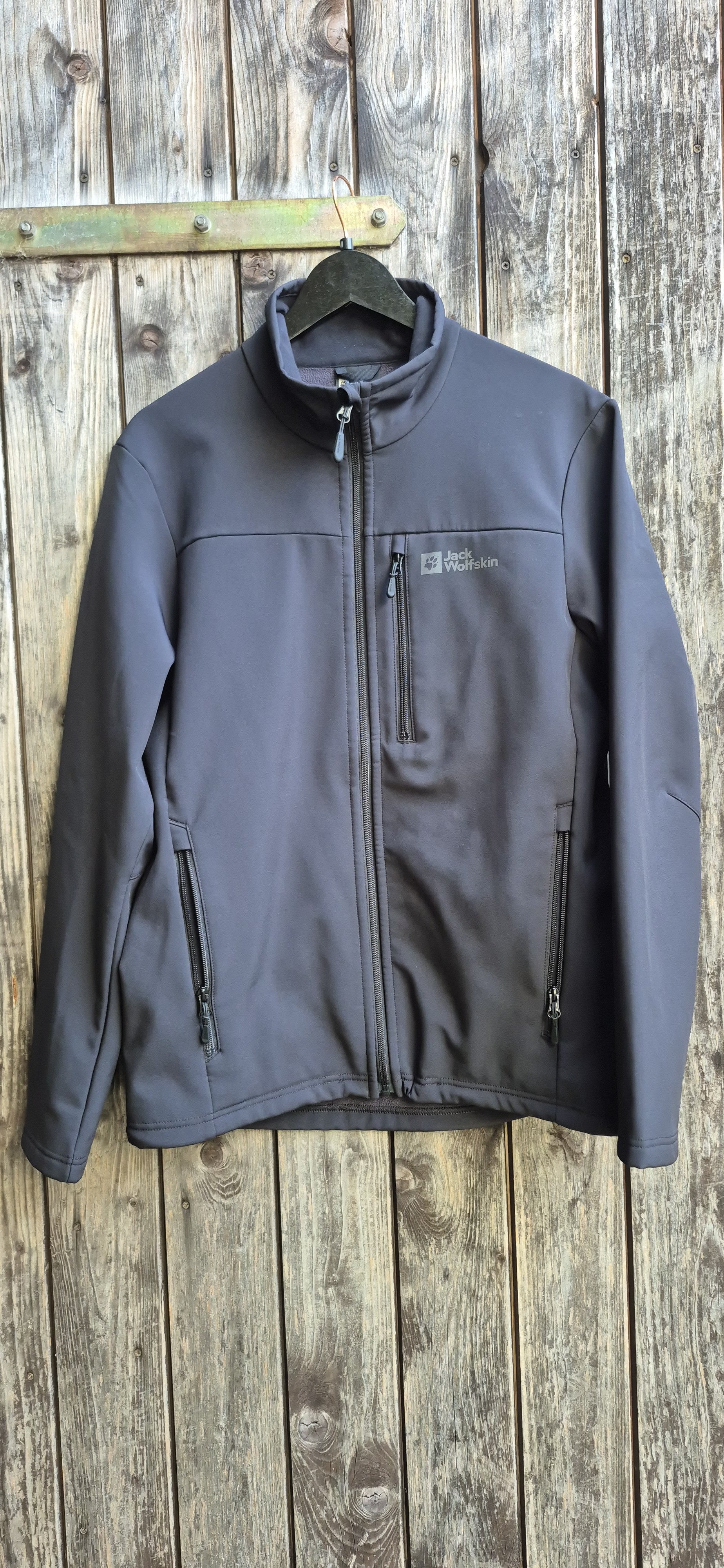 Jack Wolfskin Vintage Jacke Schwarz – Größe M