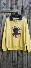 Iceberg Vintage Sweatshirt Gelb – Größe XL