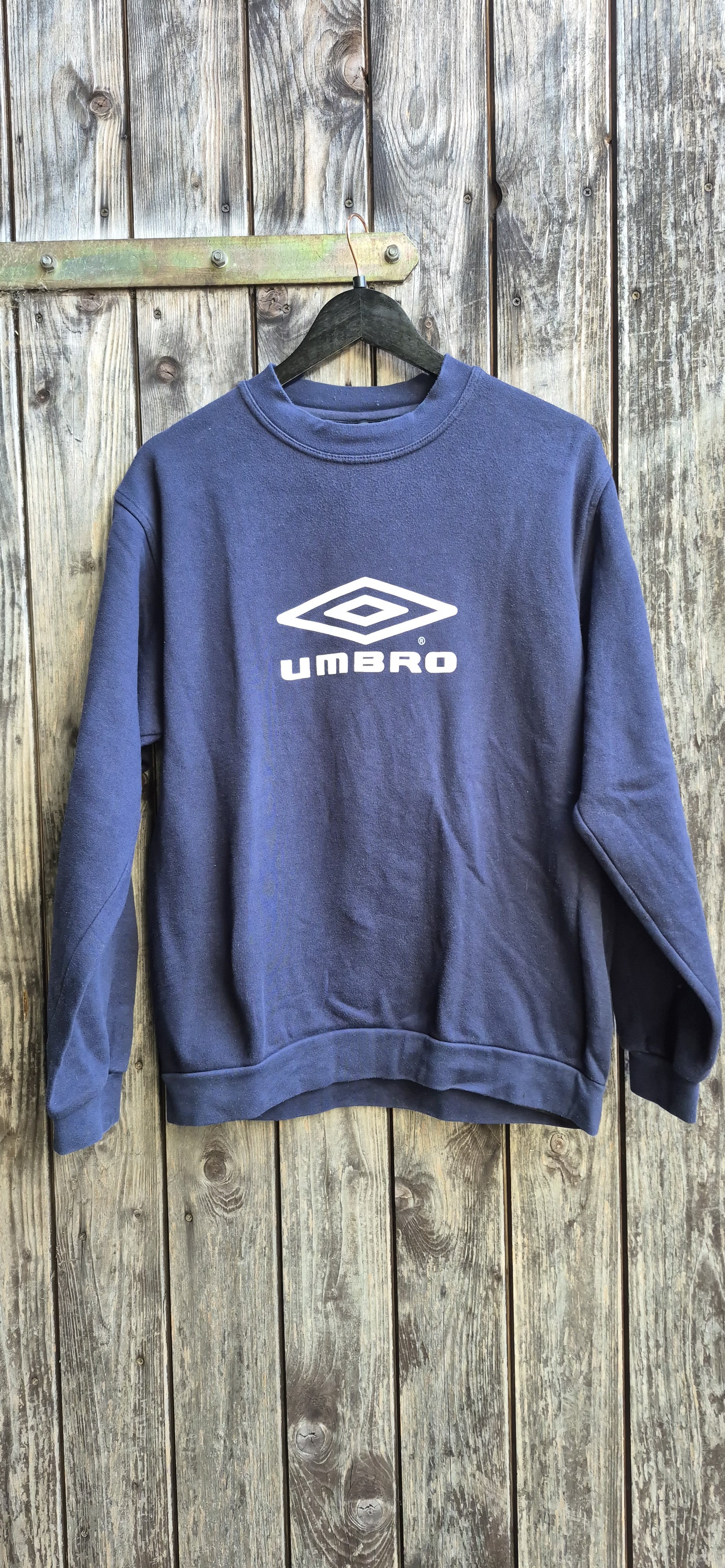 Umbro Vintage Sweatshirt Dunkelblau – Größe M