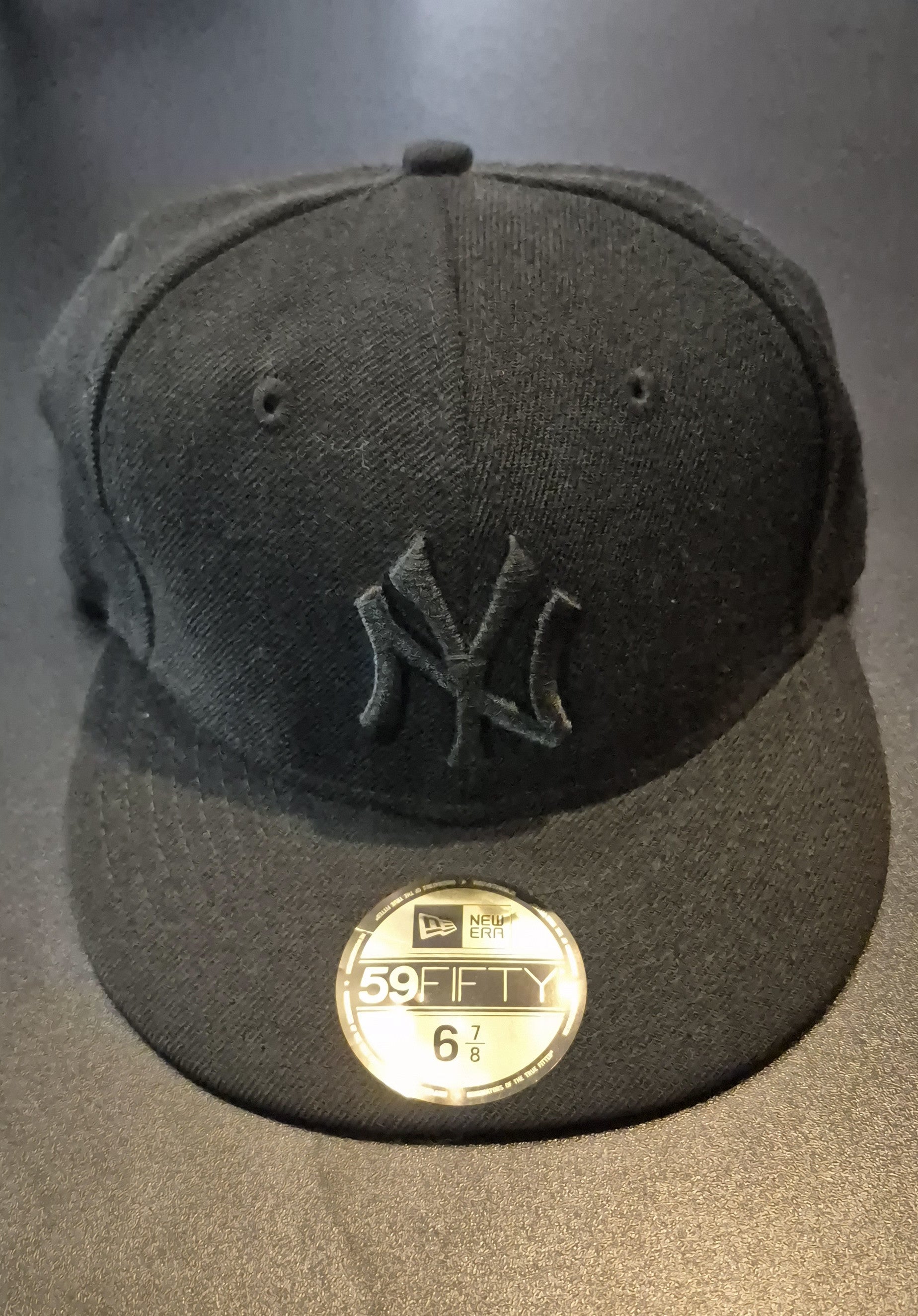 New Era Vintage Mütze Schwarz – Größe 6 7/8