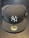 New Era Vintage Mütze Schwarz – Größe 8