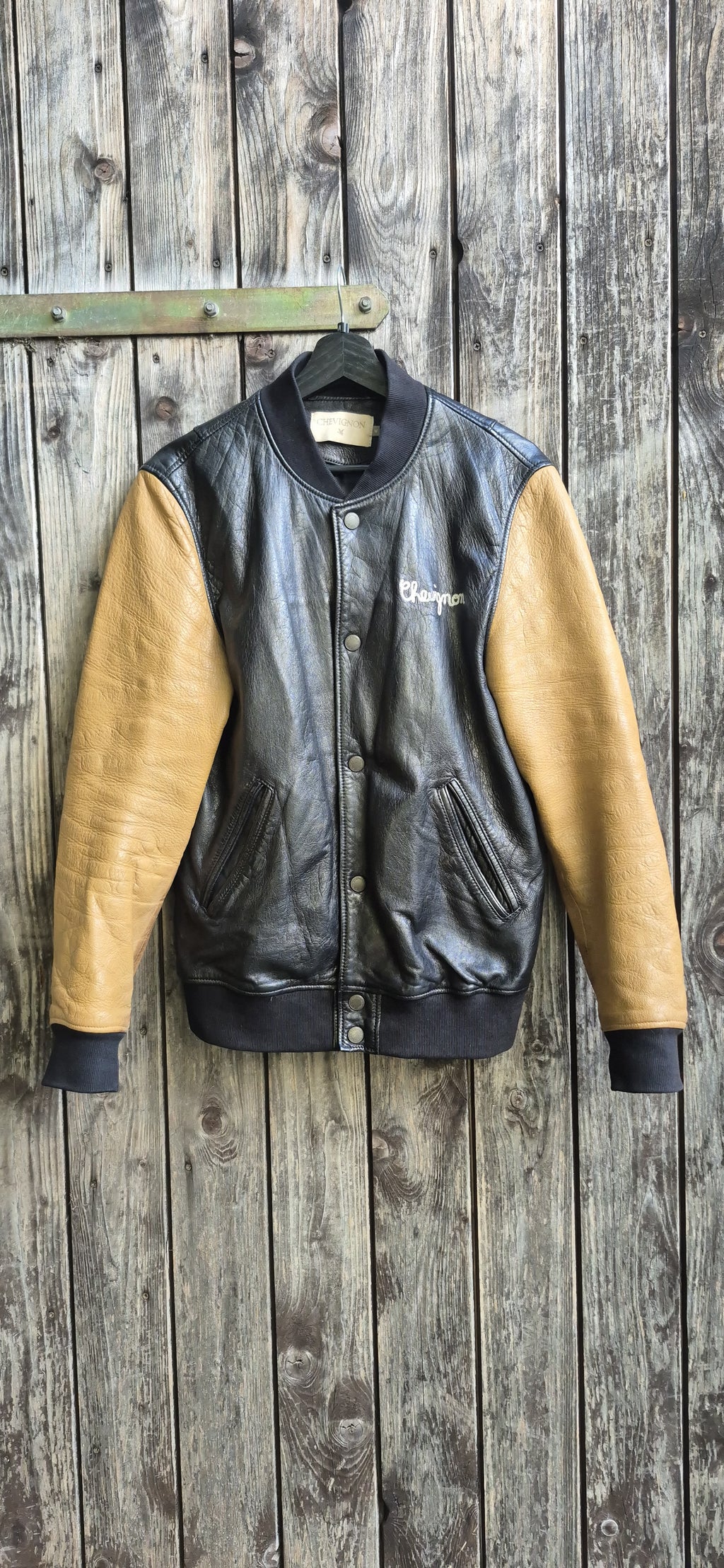 Chevignon Vintage Jacke Schwarz – Bild 1