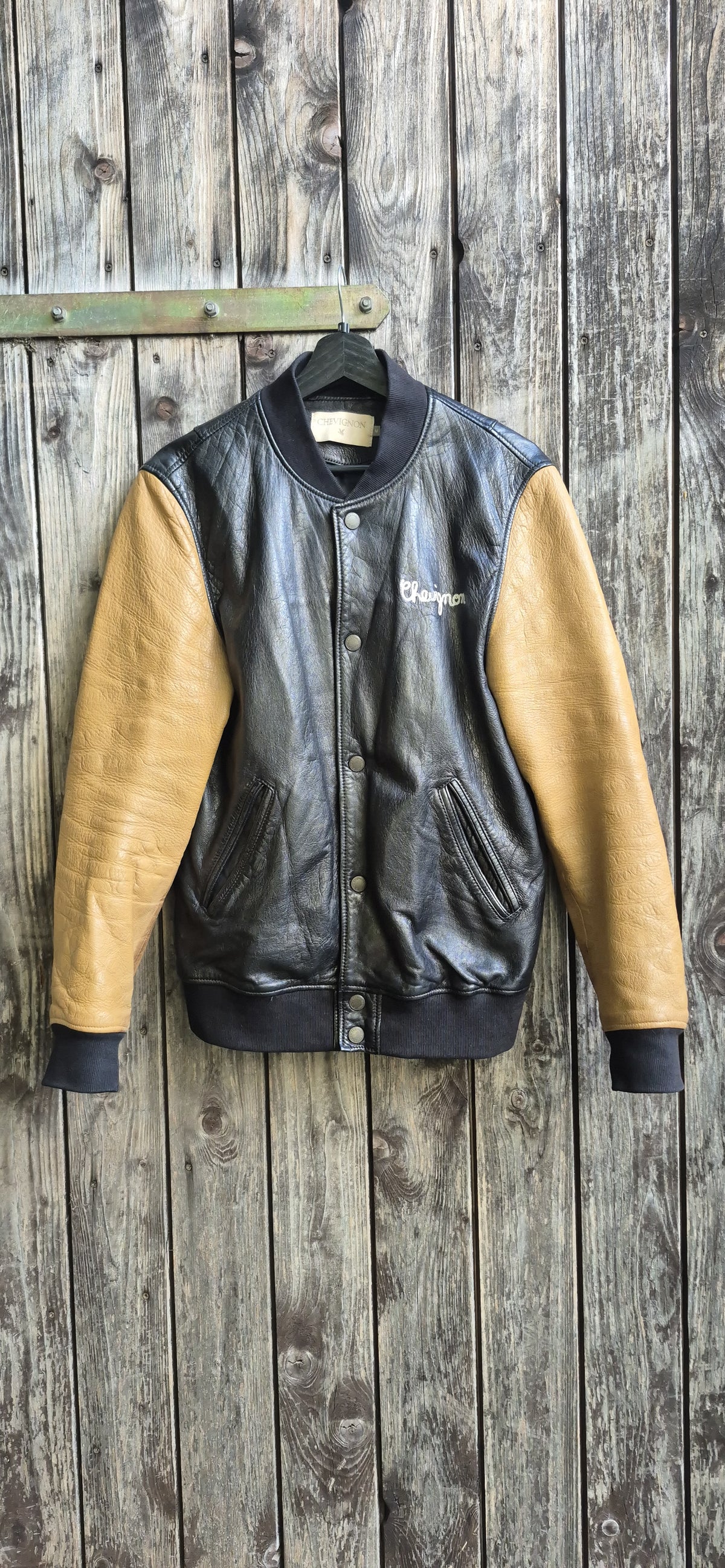 Chevignon Vintage Jacke Schwarz – Bild 1