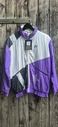 Puma Vintage Trainingsjacke Lila – Bild 1