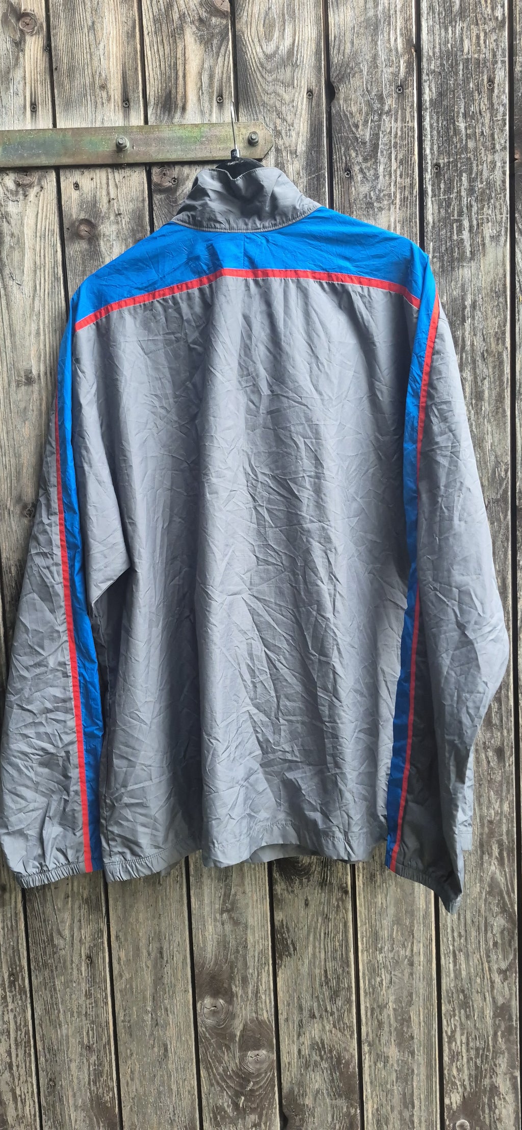Nike Vintage Trainingsjacke Grau – Bild 2