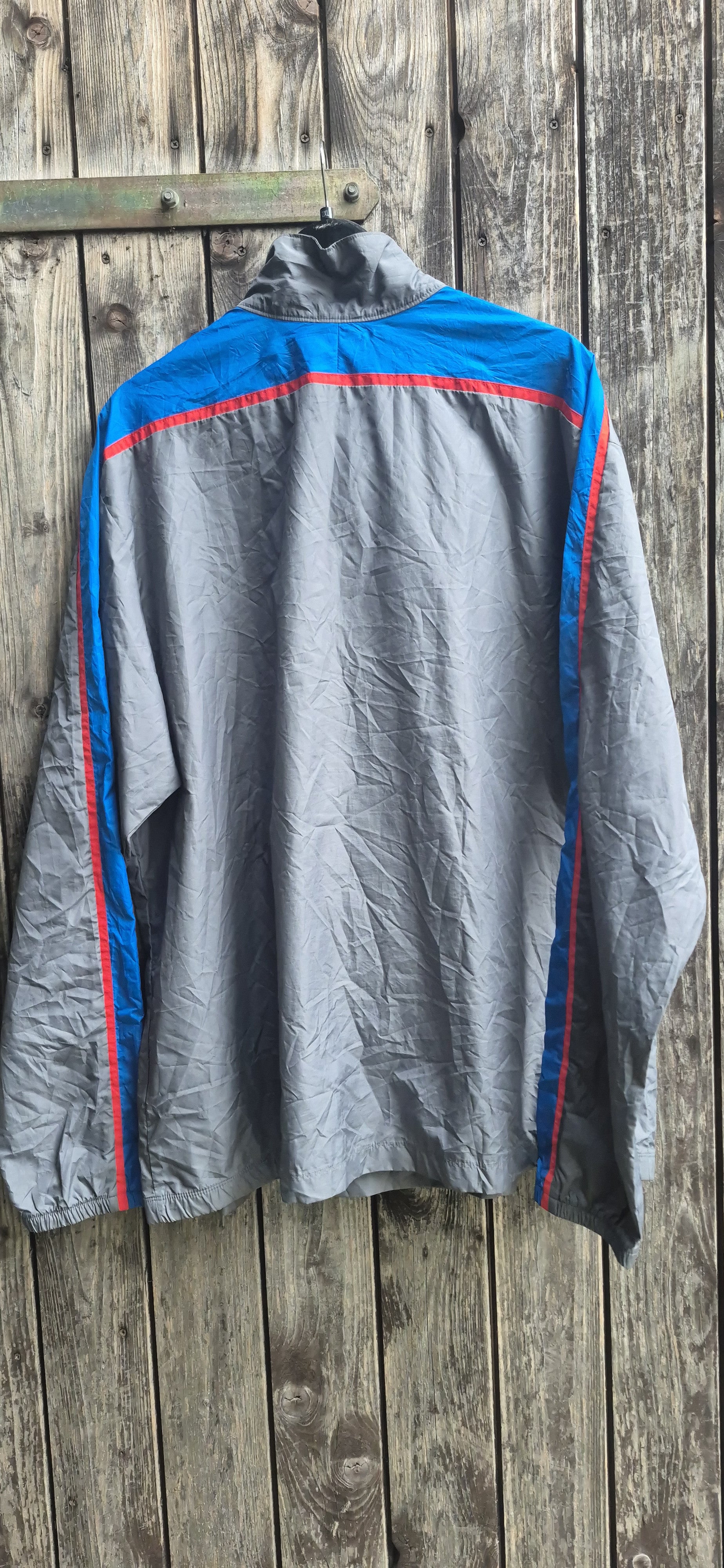 Nike Vintage Trainingsjacke Grau – Bild 2
