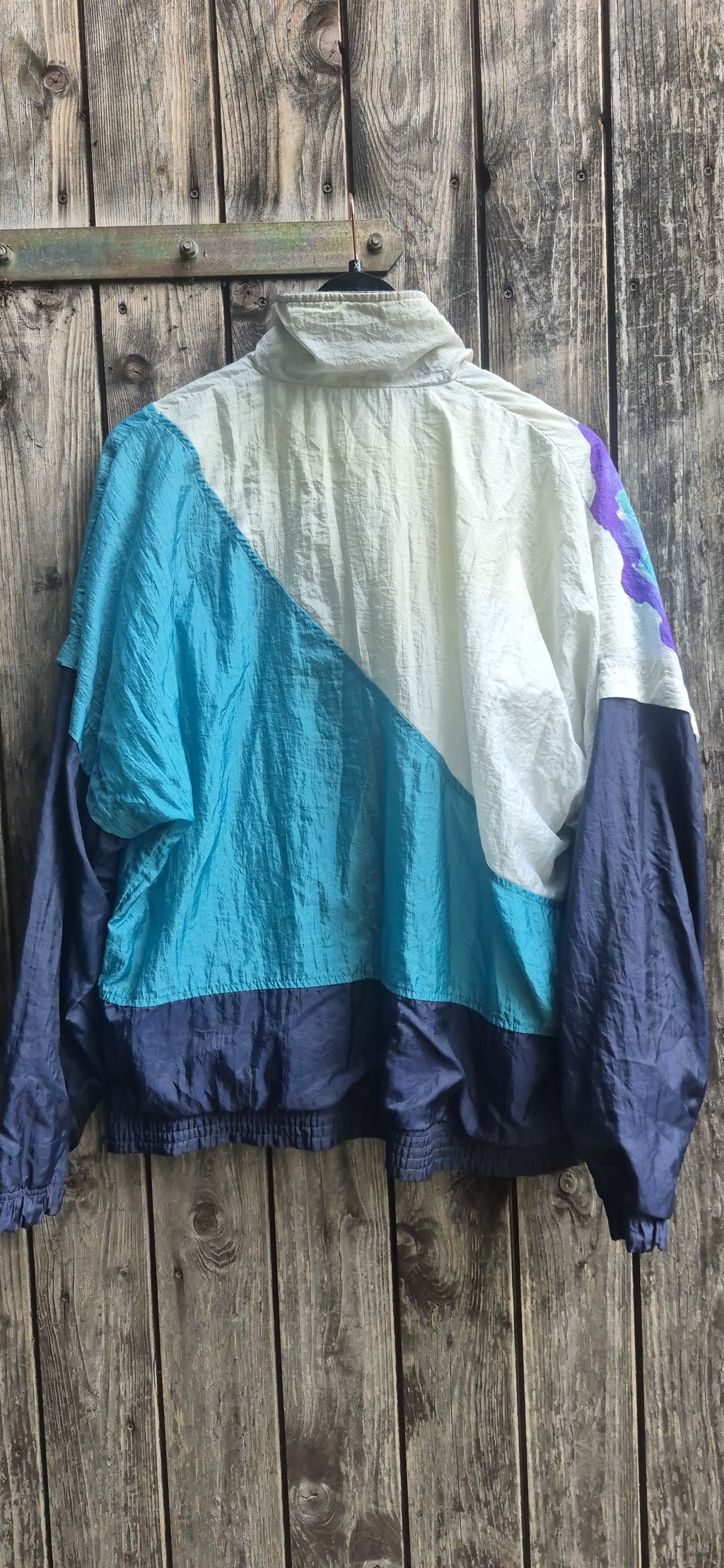 Sergio Tacchini Vintage Trainingsjacke Mehrfarbig – Bild 2