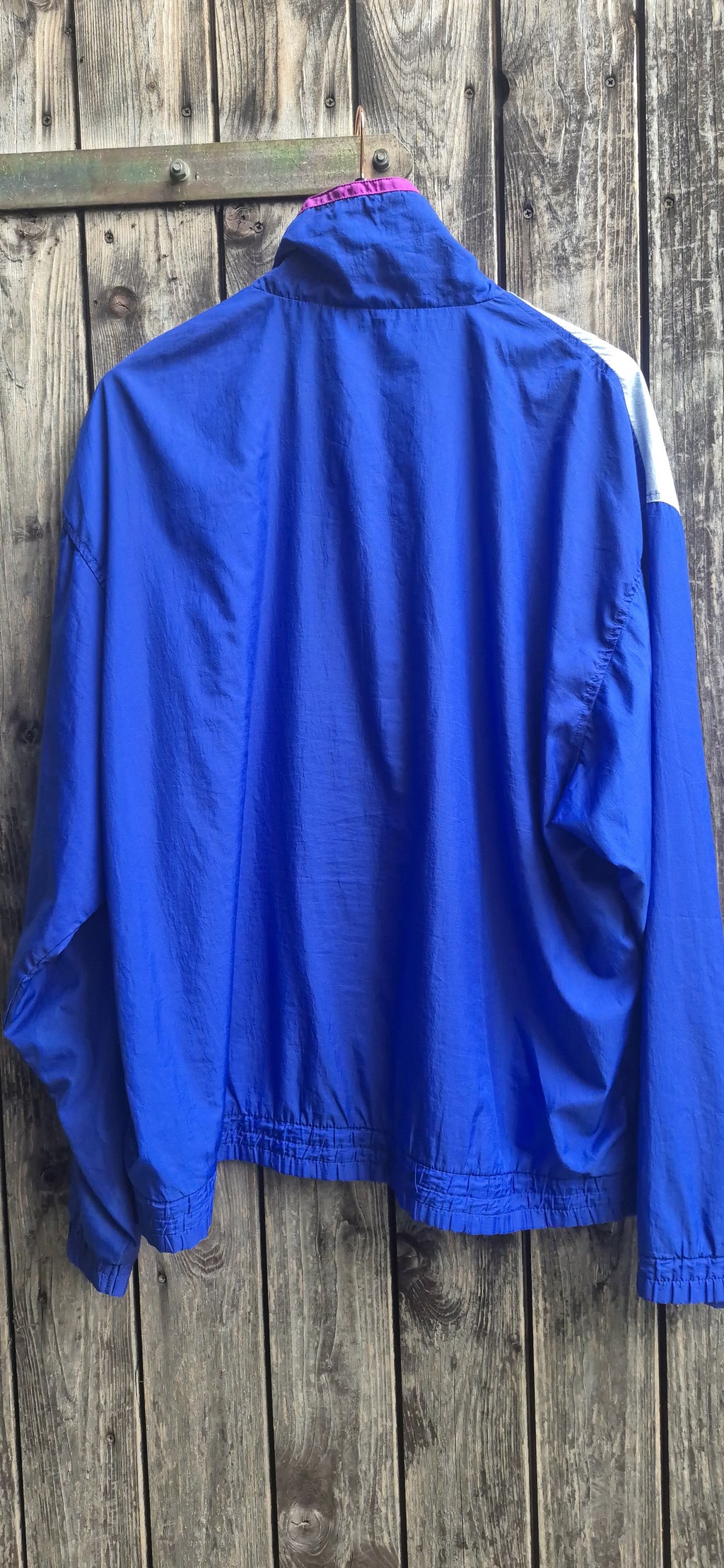 Fila Vintage Trainingsjacke Blau – Bild 2