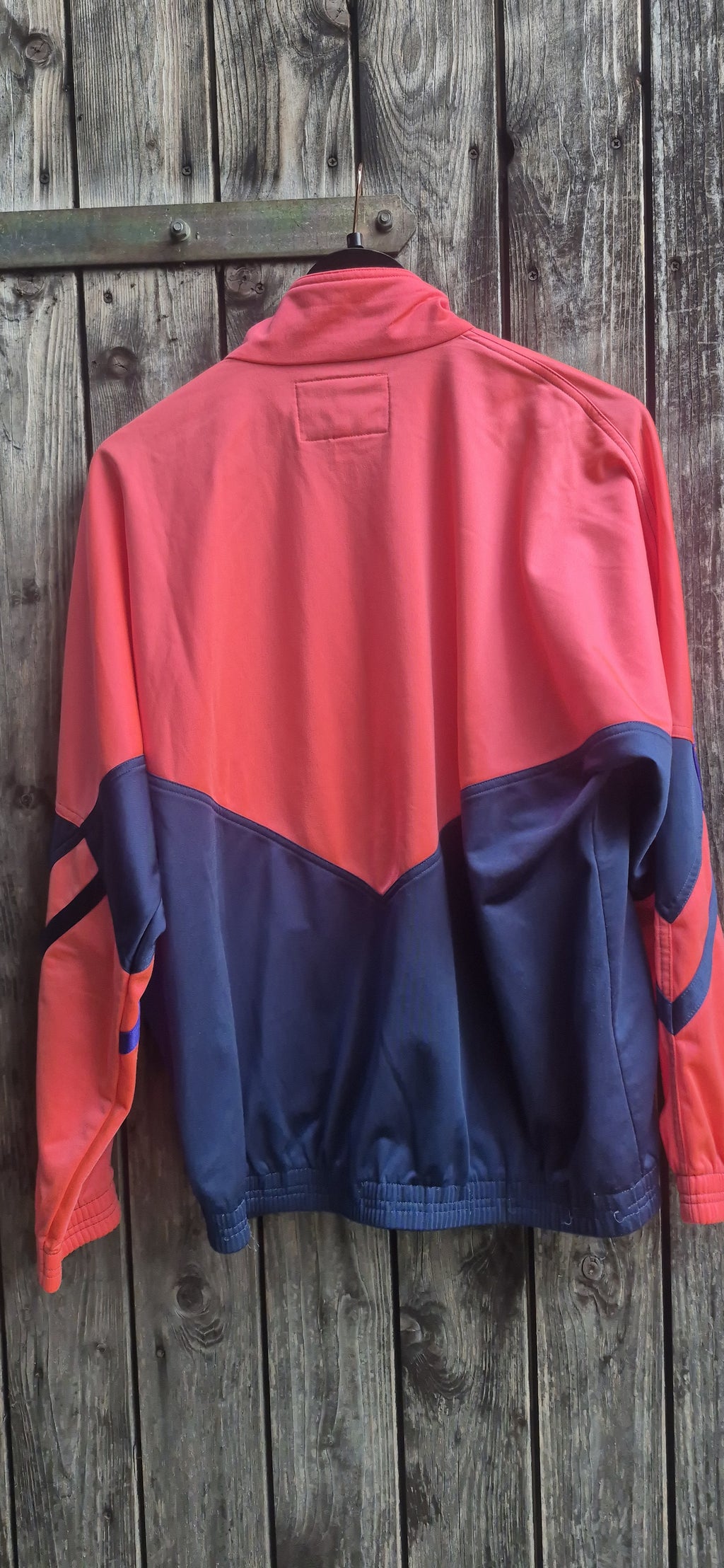 Diadora Vintage Trainingsjacke Korallrot – Bild 2