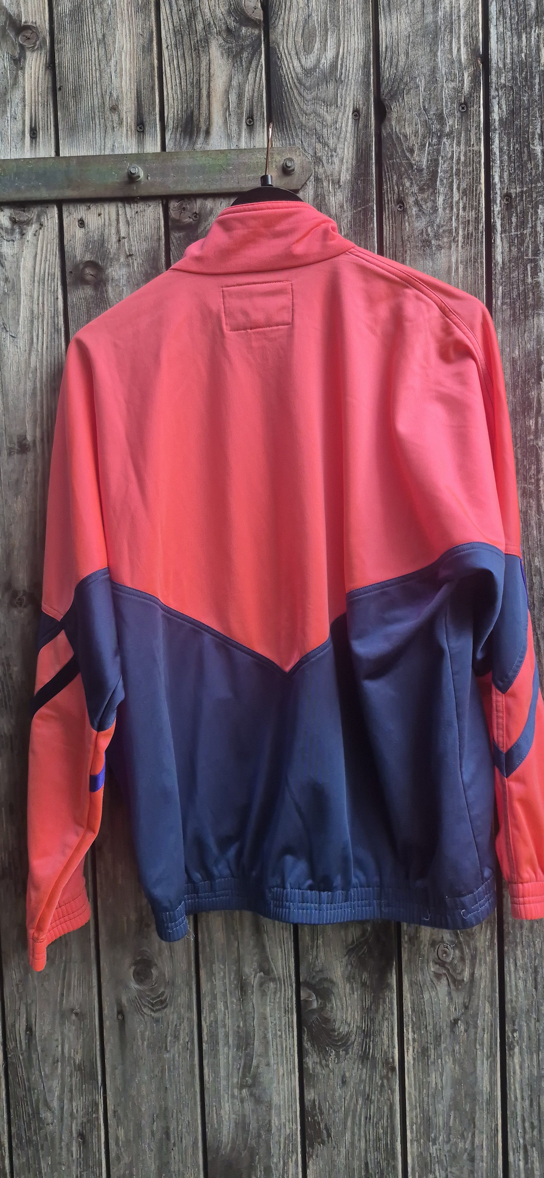 Diadora Vintage Trainingsjacke Korallrot – Bild 2