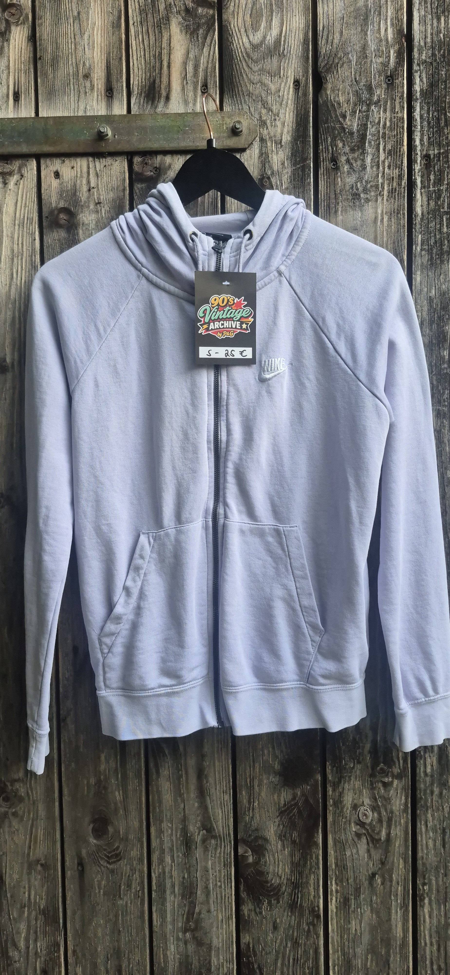 Nike Vintage Hoodie Grau – Bild 1