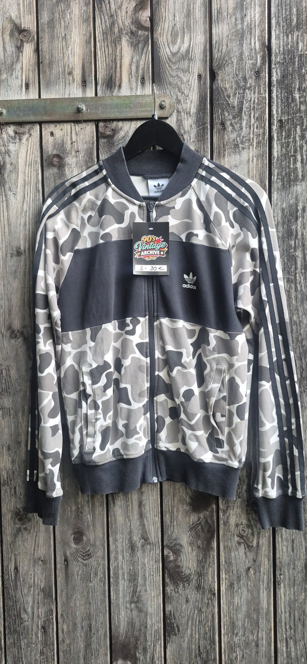 Adidas Originals Vintage Trainingsjacke Camouflage – Bild 1