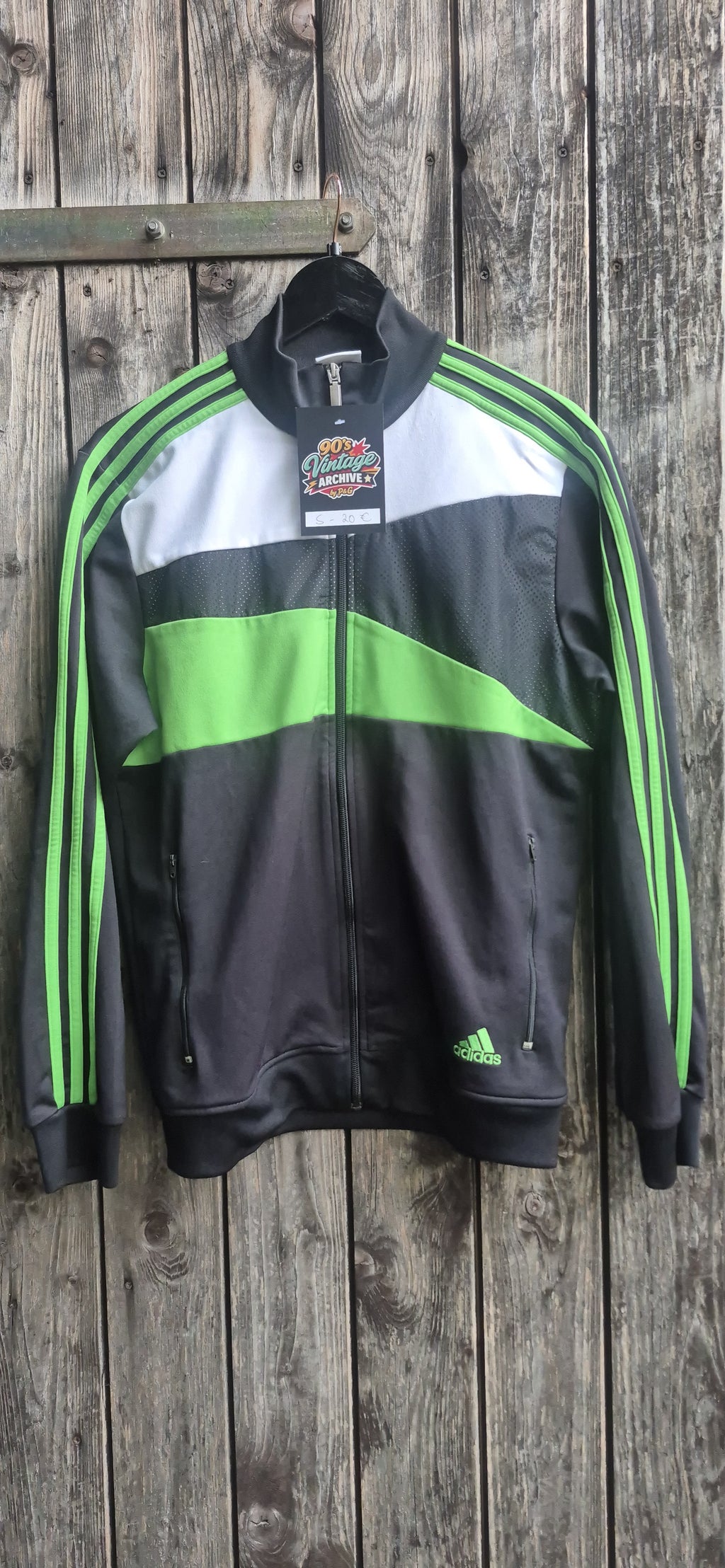 Adidas Vintage Trainingsjacke Mehrfarbig – Bild 1