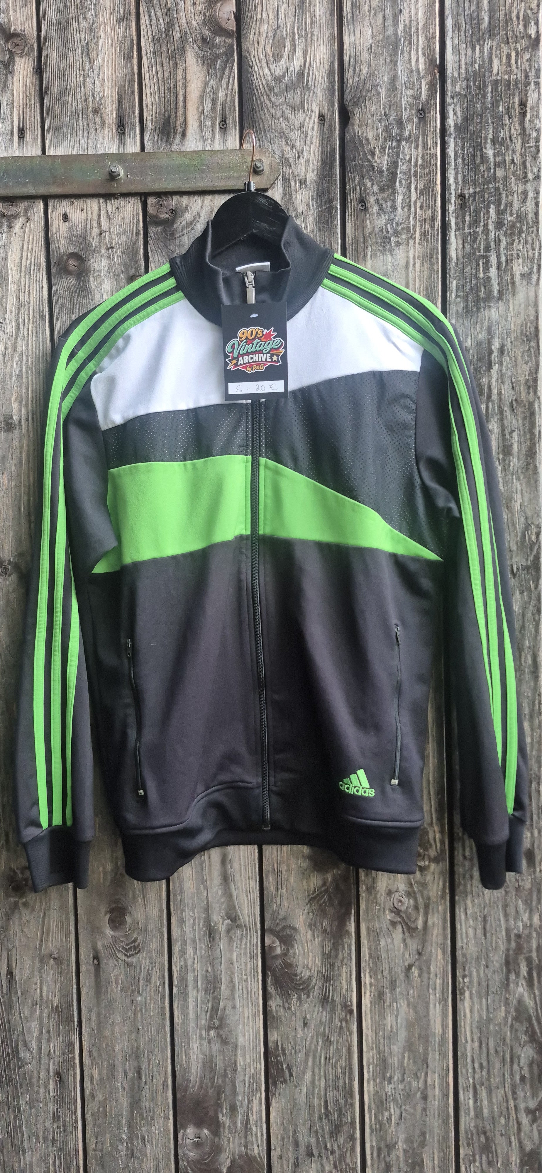 Adidas Vintage Trainingsjacke Mehrfarbig – Bild 1