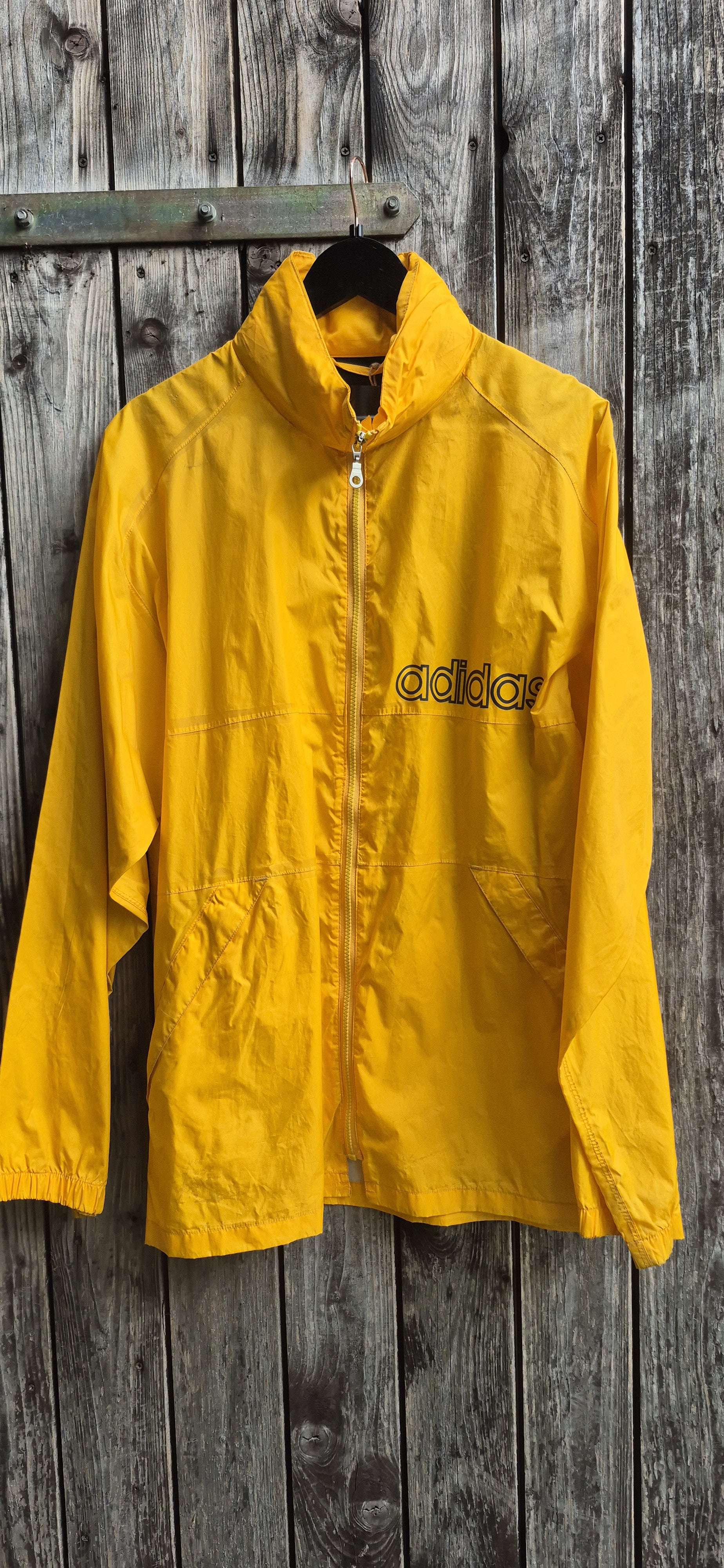 Adidas Originals Vintage Jacke Gelb – Bild 1