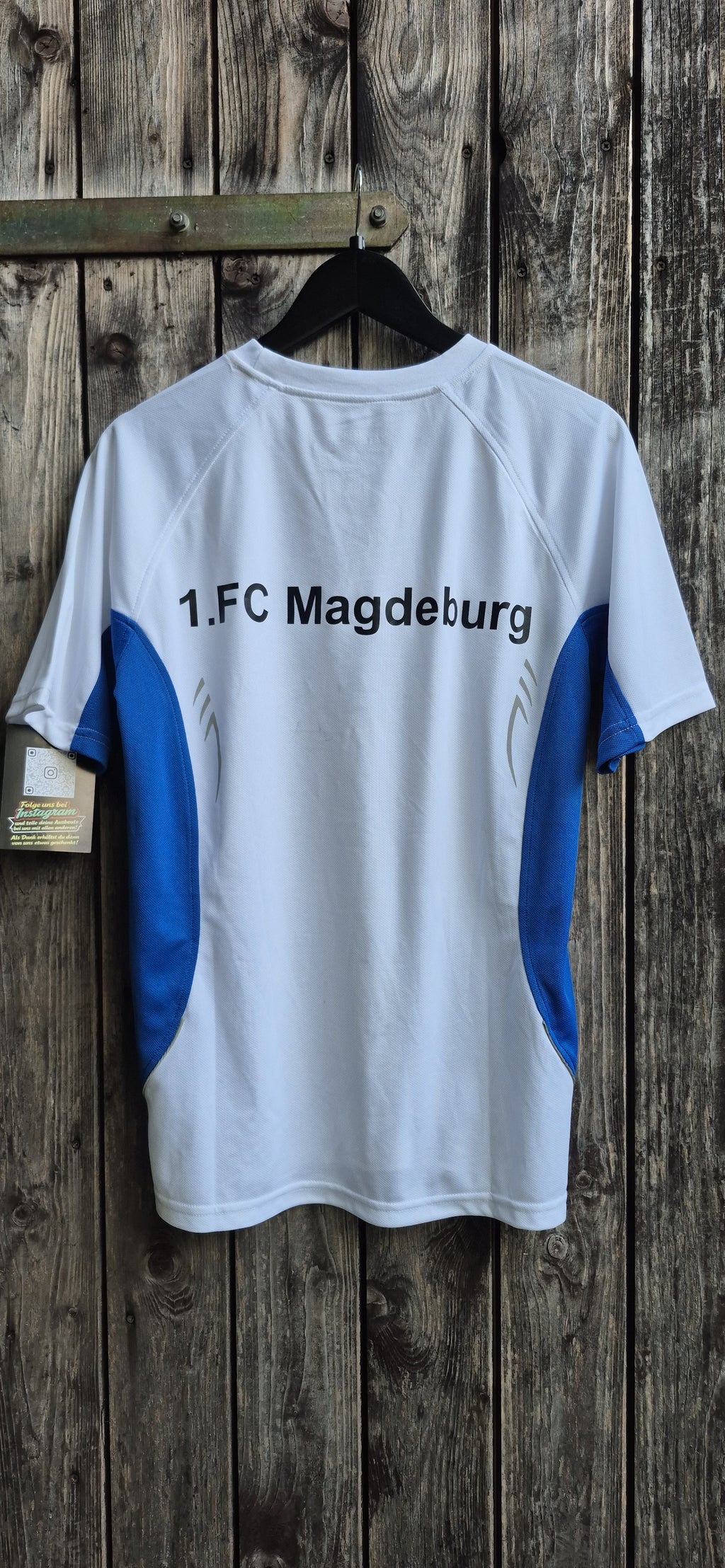 1.FC Magdeburg Vintage Trikot Weiss – Bild 2