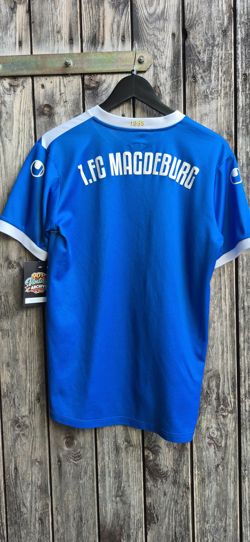 1.FC Magdeburg Vintage Trikot Blau – Bild 2