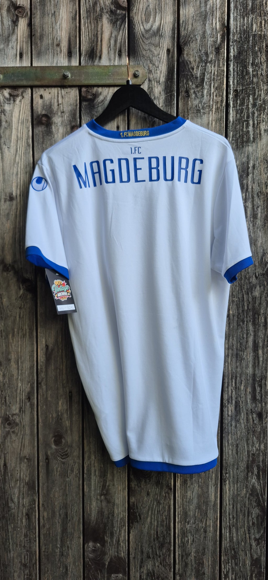 1.FC Magdeburg Vintage Trikot Weiss – Bild 2