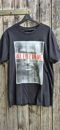 Tupac Vintage T-Shirt Schwarz – Bild 1