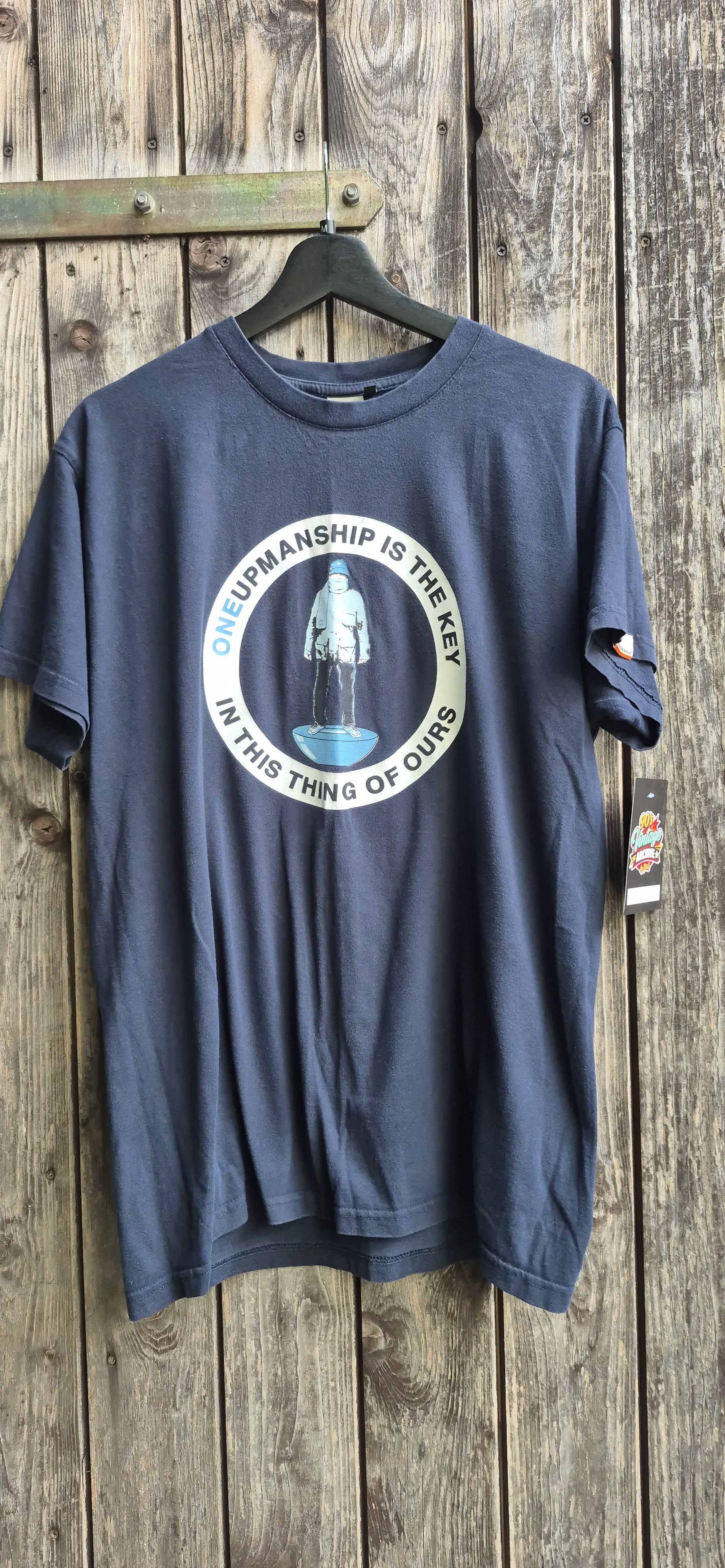 Casual Connoisseur Vintage T-Shirt Dunkelblau – Bild 1