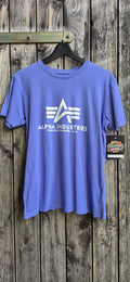 Alpha Industries Vintage T-Shirt Lila – Bild 1