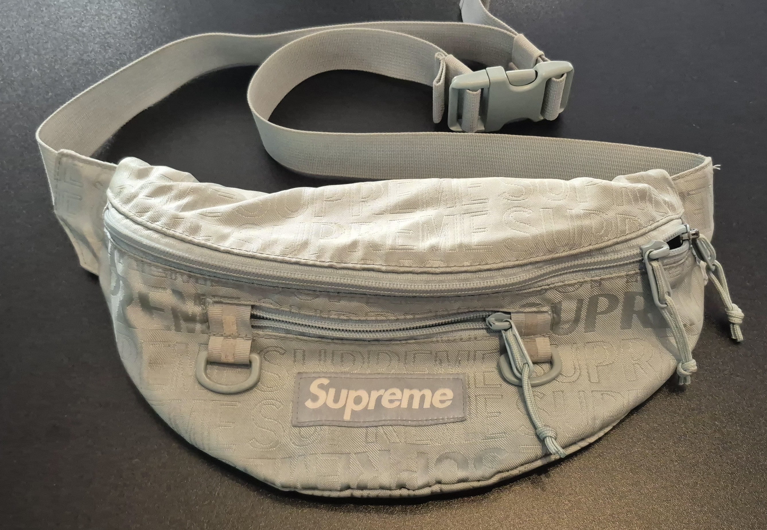 Supreme Vintage Taschen Hellblau – Bild 1