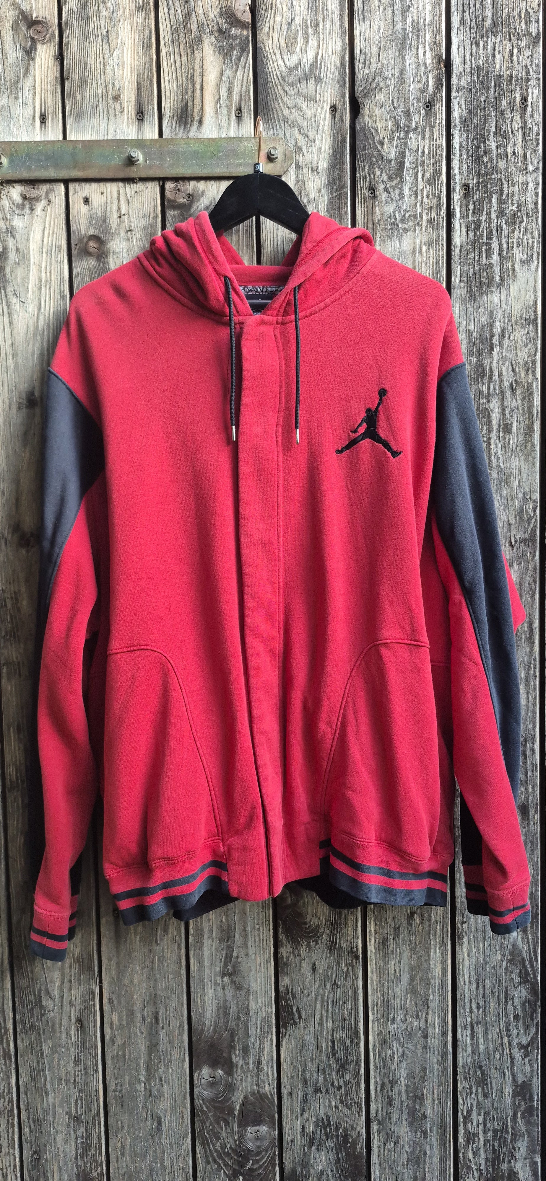 Jordan Vintage Hoodie Rot – Bild 1