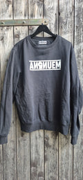 Anonuem Vintage Sweatshirt Schwarz – Bild 1