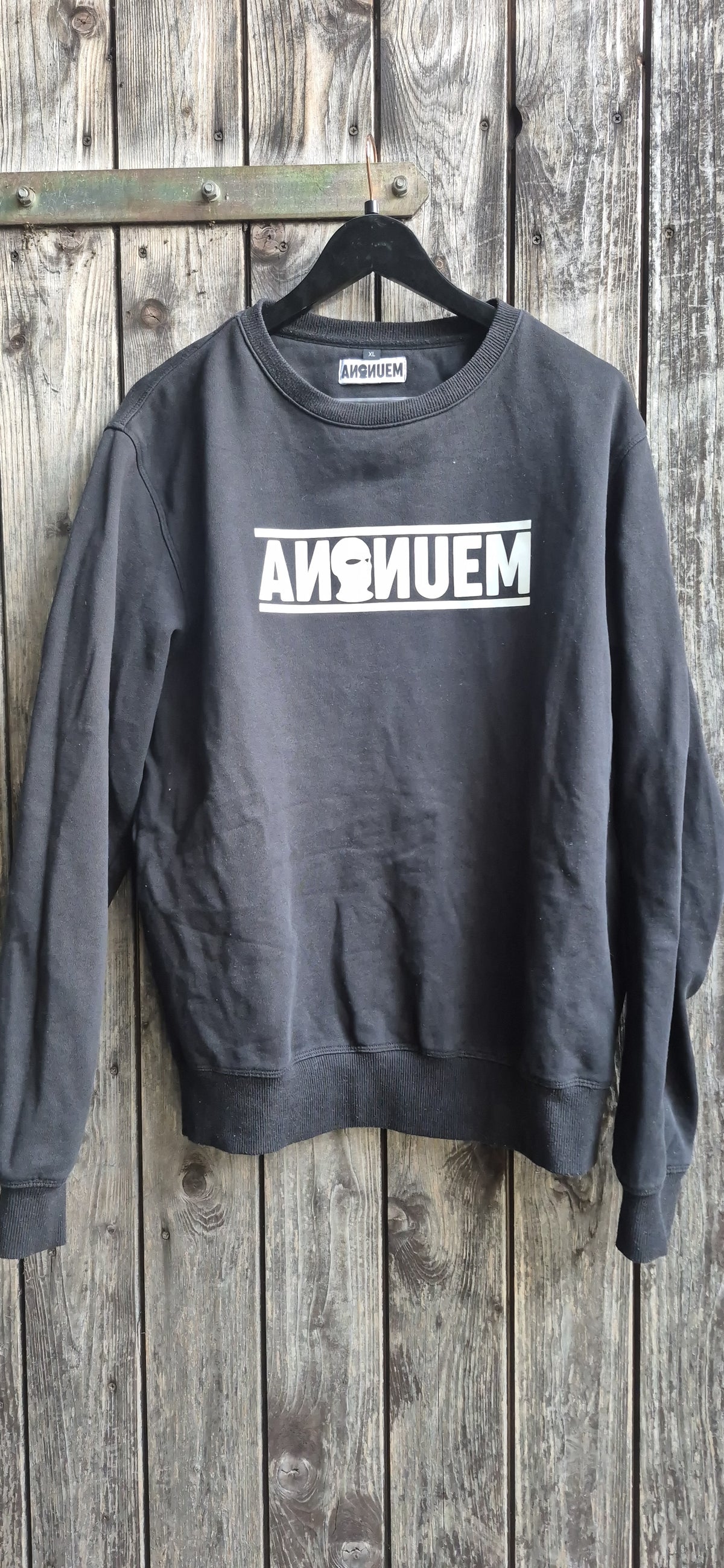 Anonuem Vintage Sweatshirt Schwarz – Bild 1