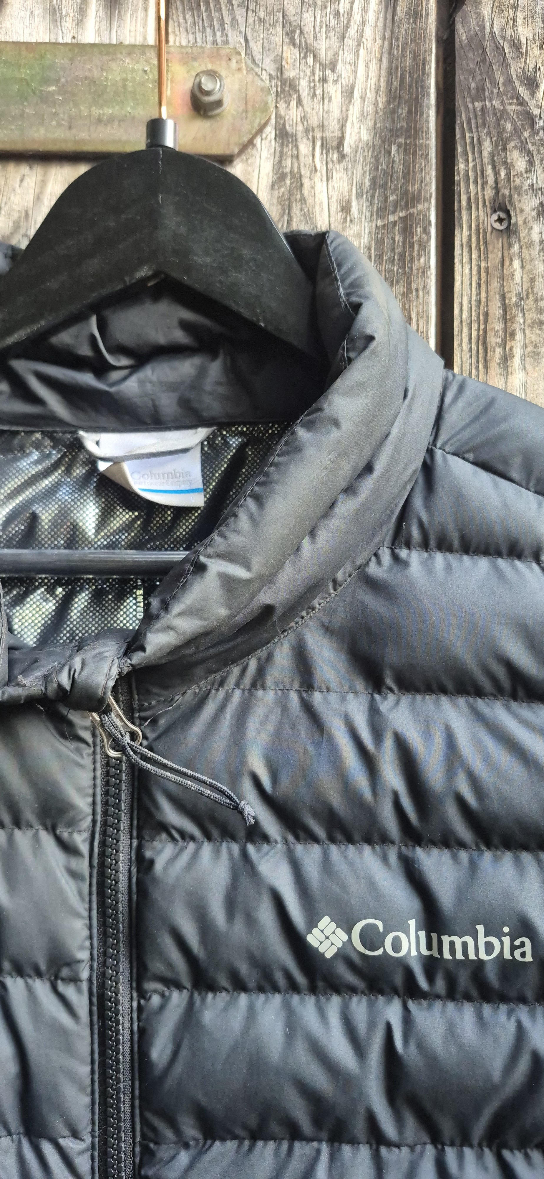 Columbia Vintage Weste Schwarz – Bild 2