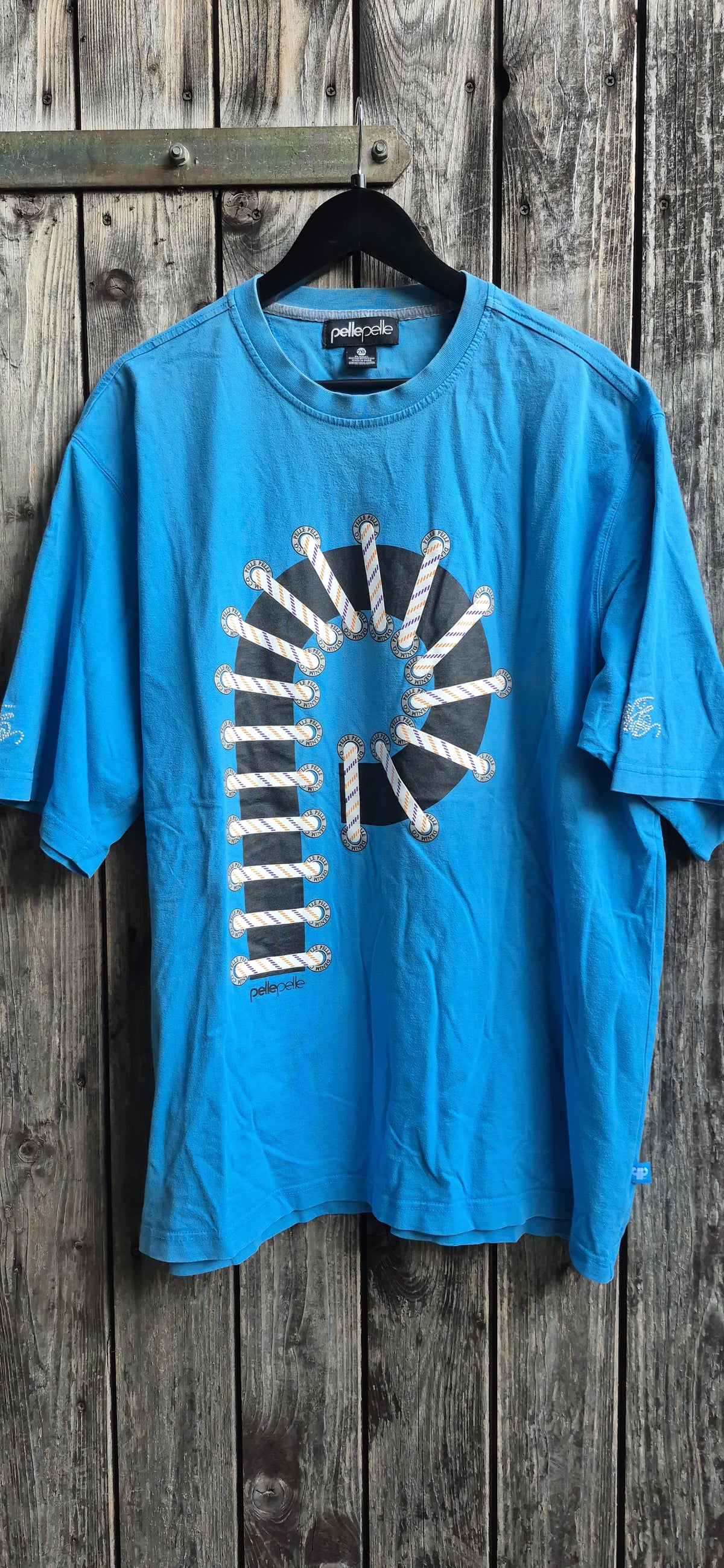Pelle Pelle Vintage T-Shirt Blau – Bild 1