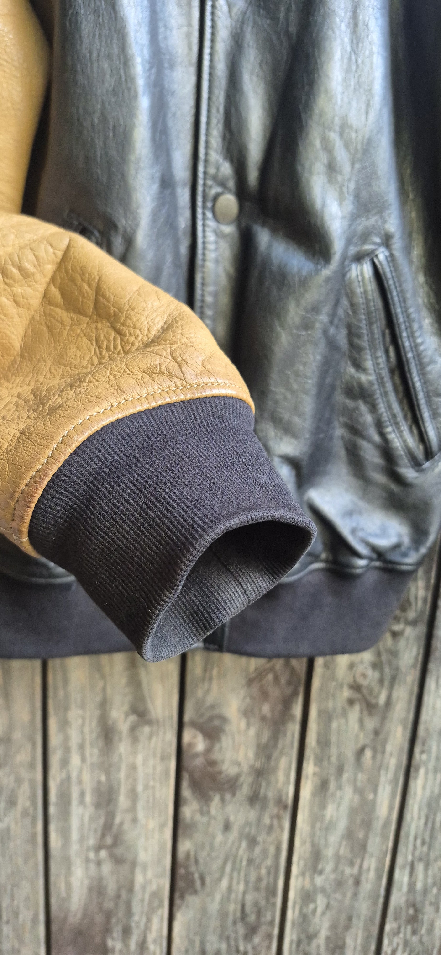 Chevignon Vintage Jacke Schwarz – Bild 3